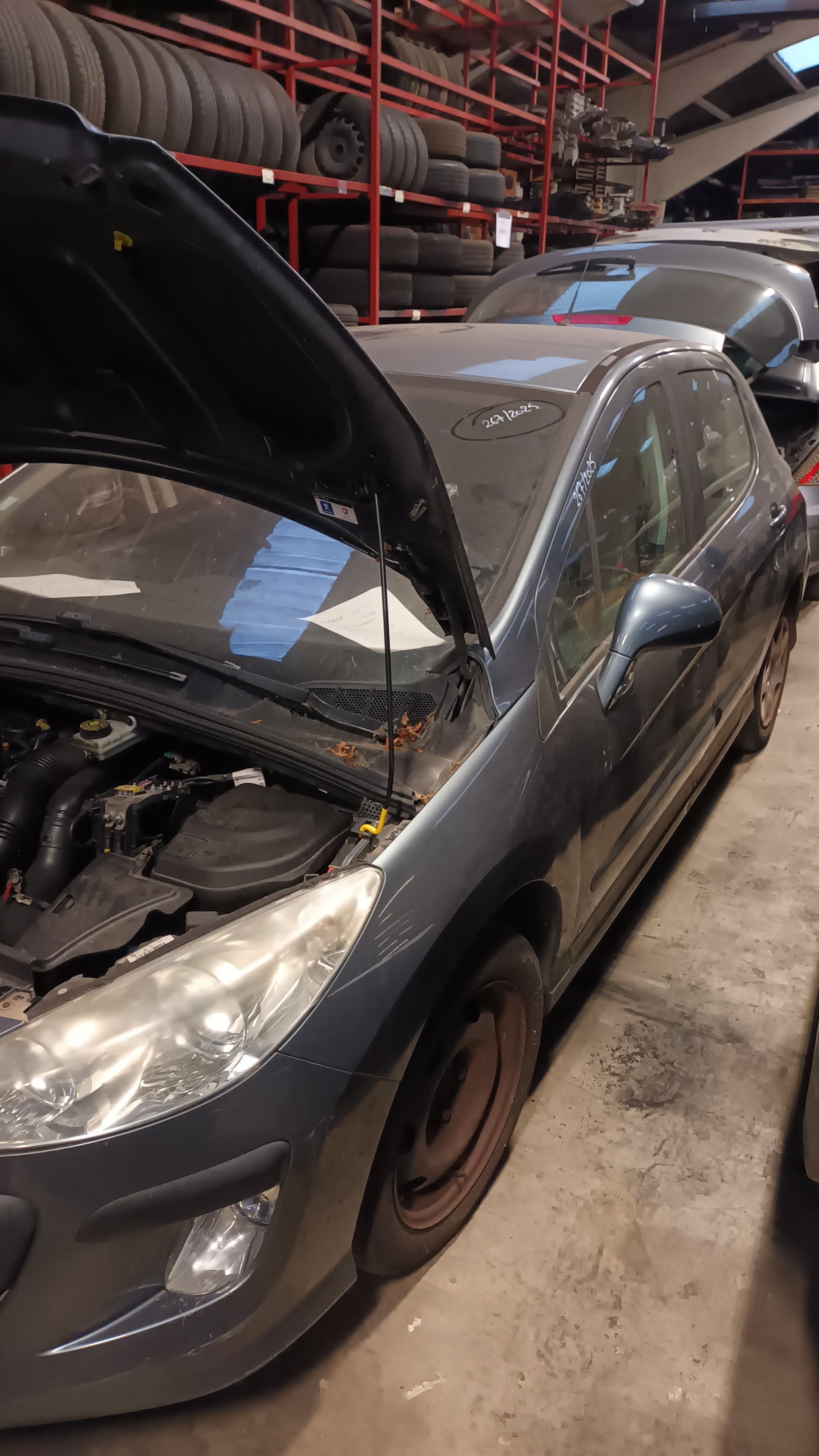 PEUGEOT 308 T7 GRIS THORIUM