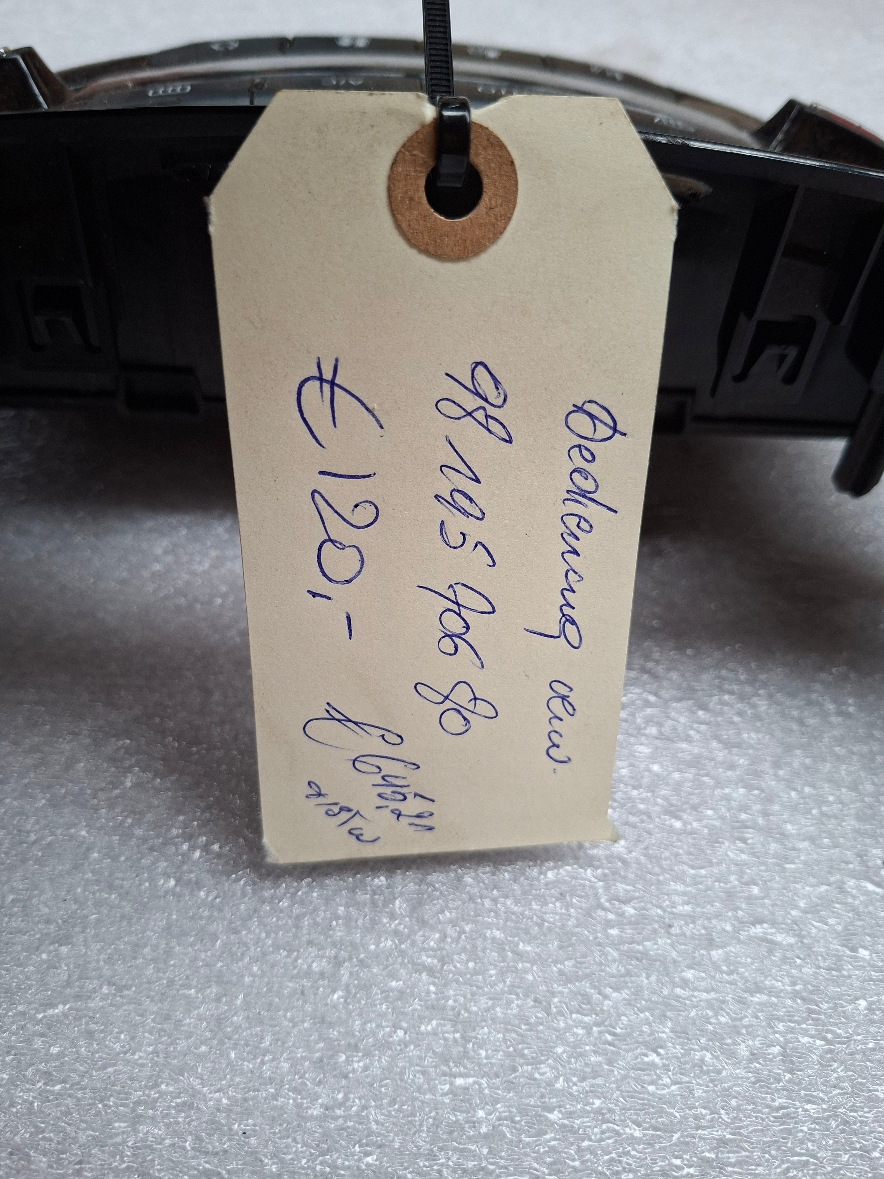 Origineel HVAC bedieningspaneel verwarming airco Peugeot 208 Fase 1