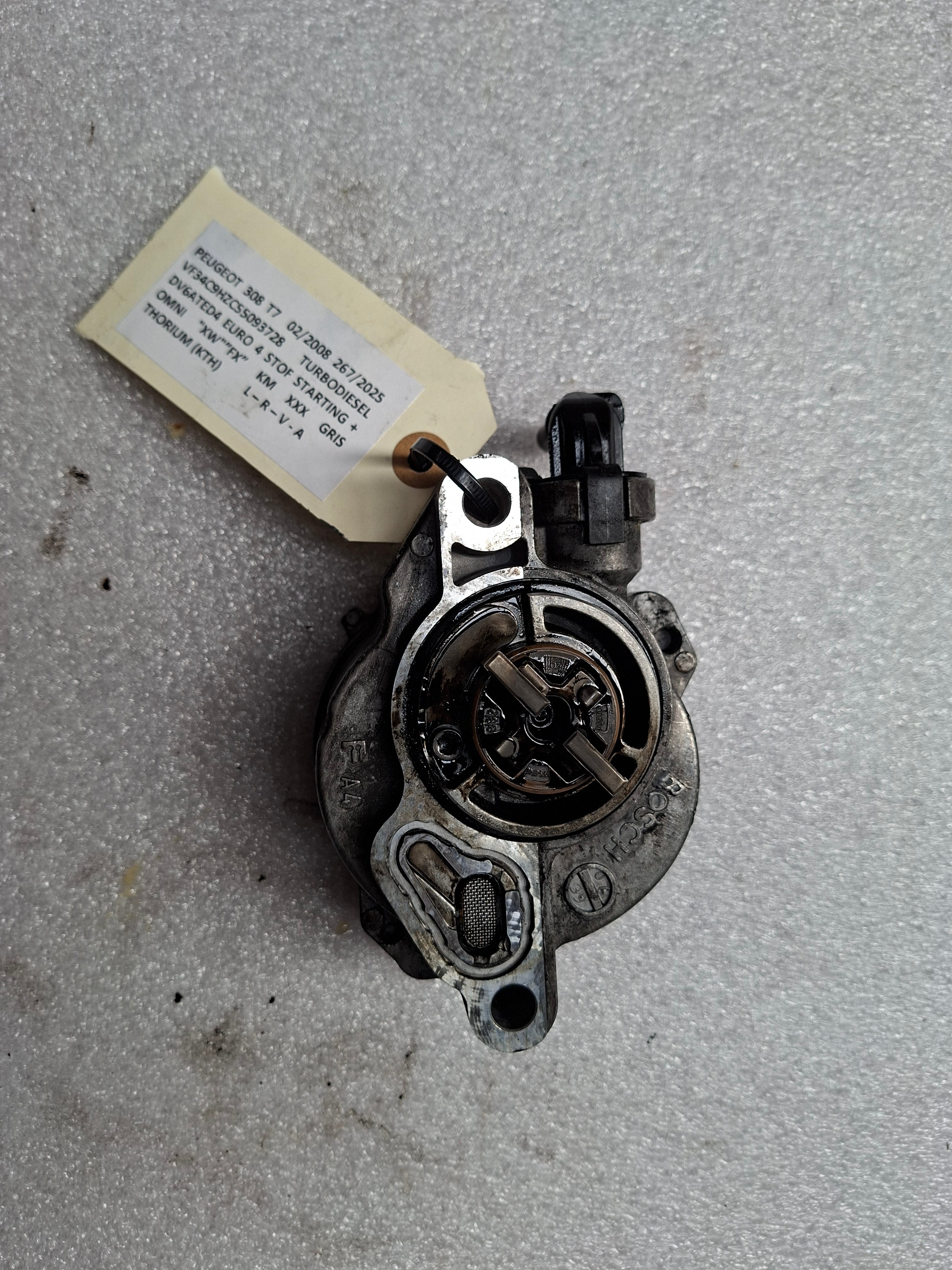 Originele tweedehands vacuumpomp Peugeot 308 T7 1.6 HDi - motorcode DV6TED4 - OEM (4565 70)