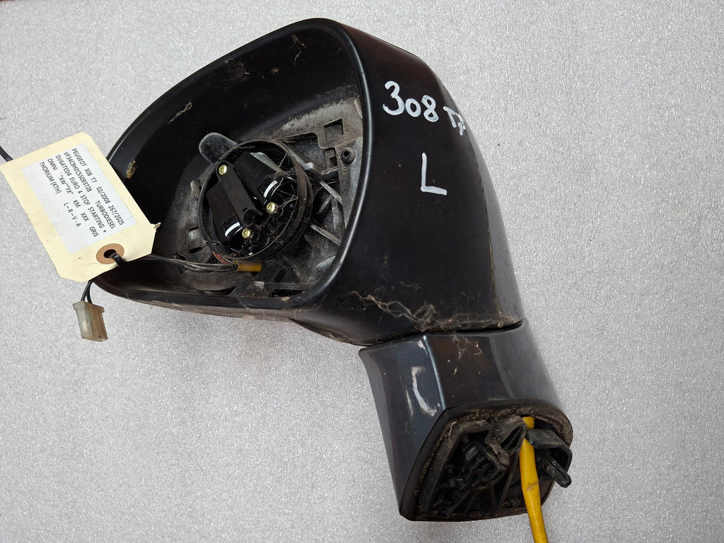 Originele tweedehands buitenspiegel links Peugeot 308 T7 - OEM (8153 NE)