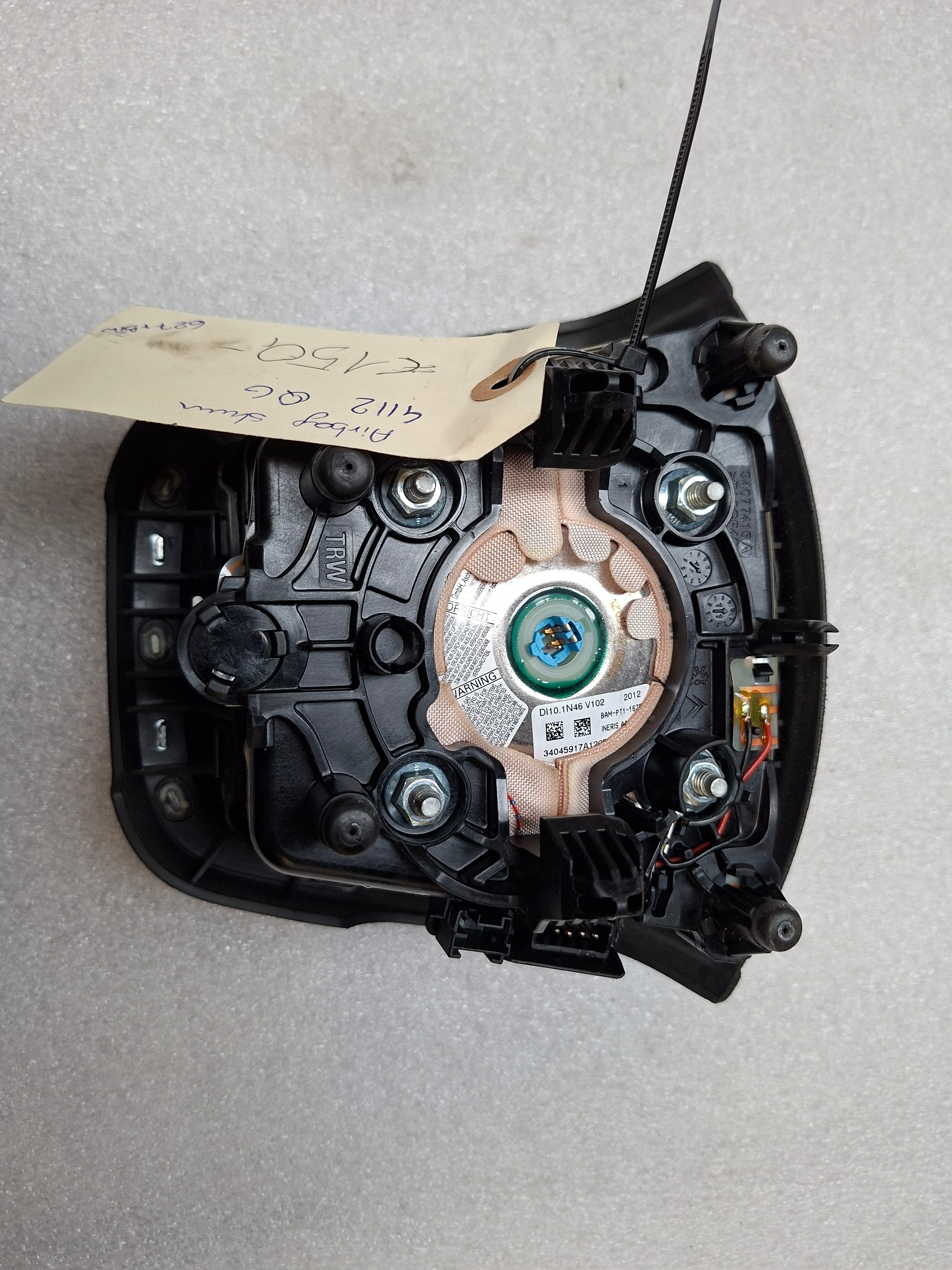 Originele stuurairbag Peugeot 508 Fase 1 berline – OEM 4112 QG, tweedehands