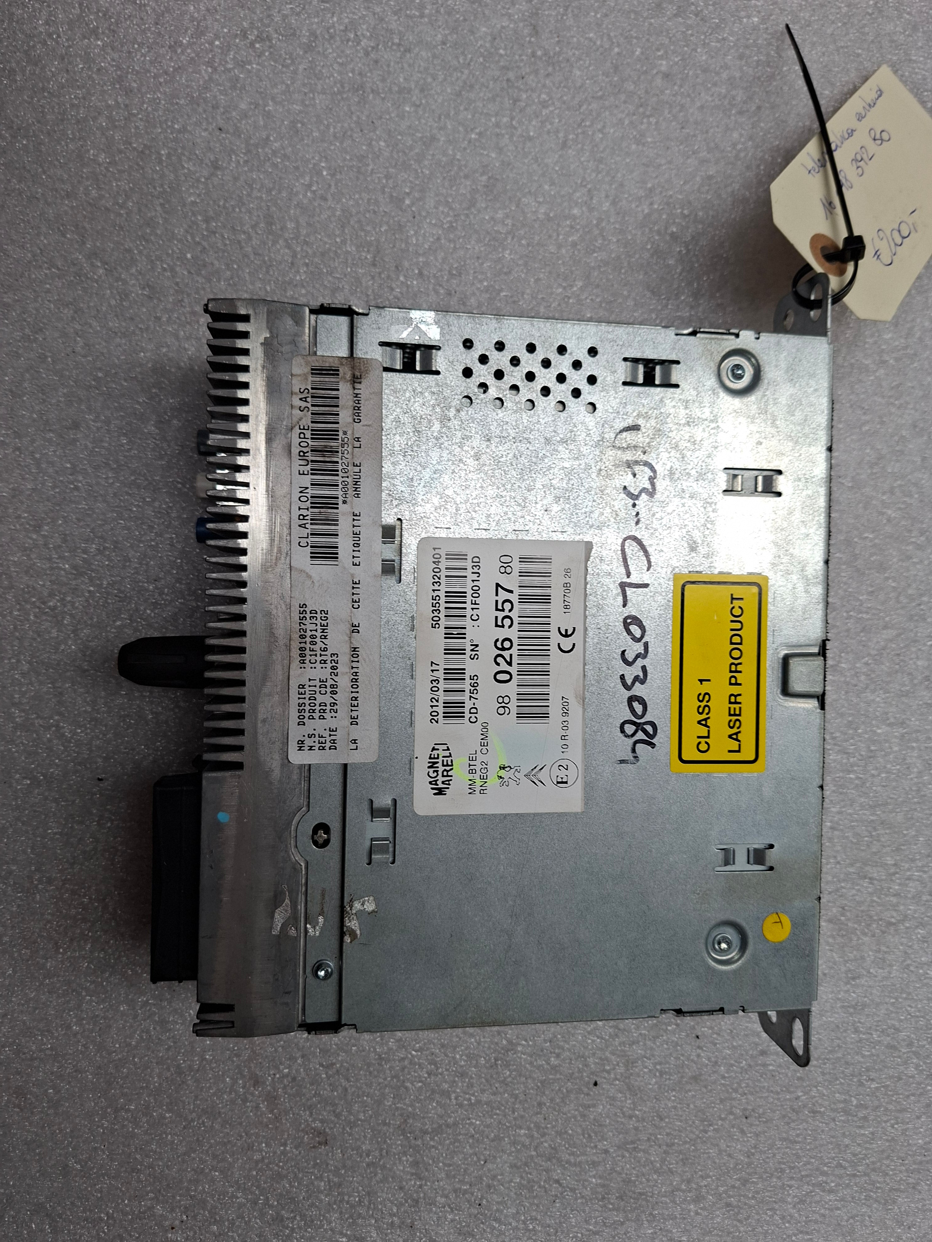 Tweedehands originele telematica-eenheid Peugeot 508 Fase 1 – OEM 16 098 392 80