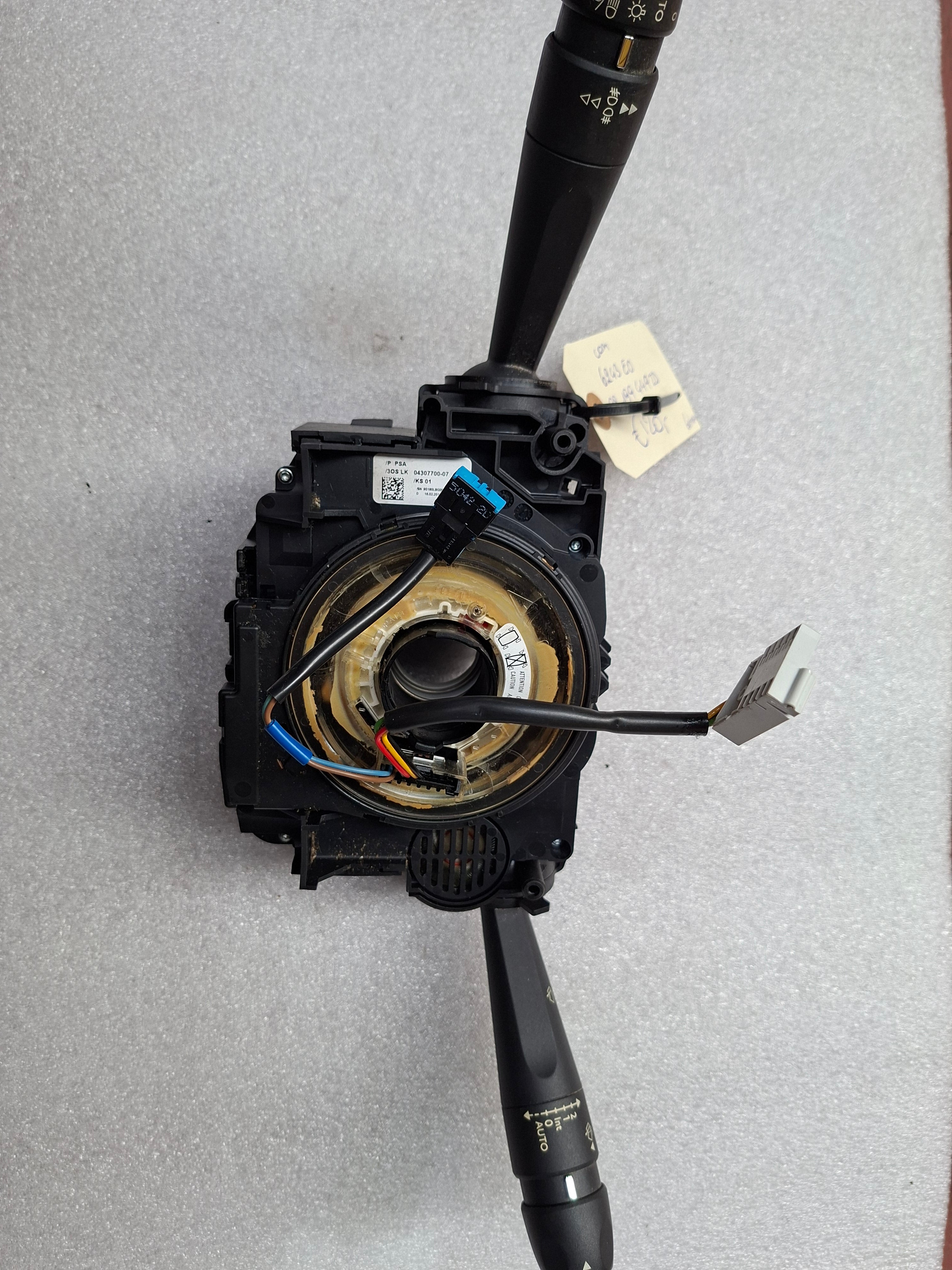 Steering column switches (COM) 508 Phase 1 (6243 E0 / 98 199 449 ZD)