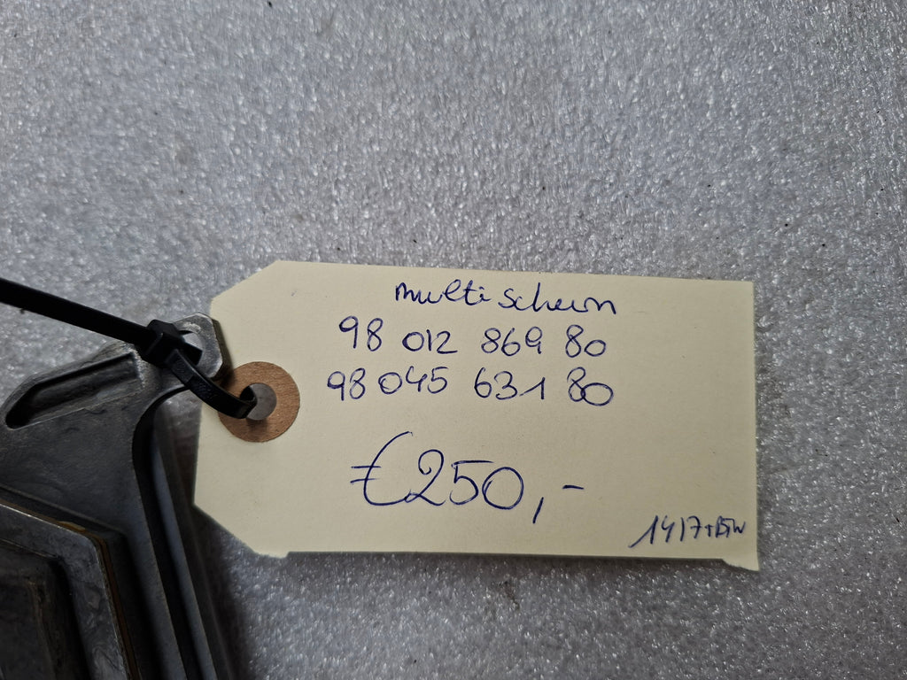 Tweedehands origineel multimediascherm Peugeot 508 Fase 1 berline – OEM 98 012 869 80 / 98 045 631 80