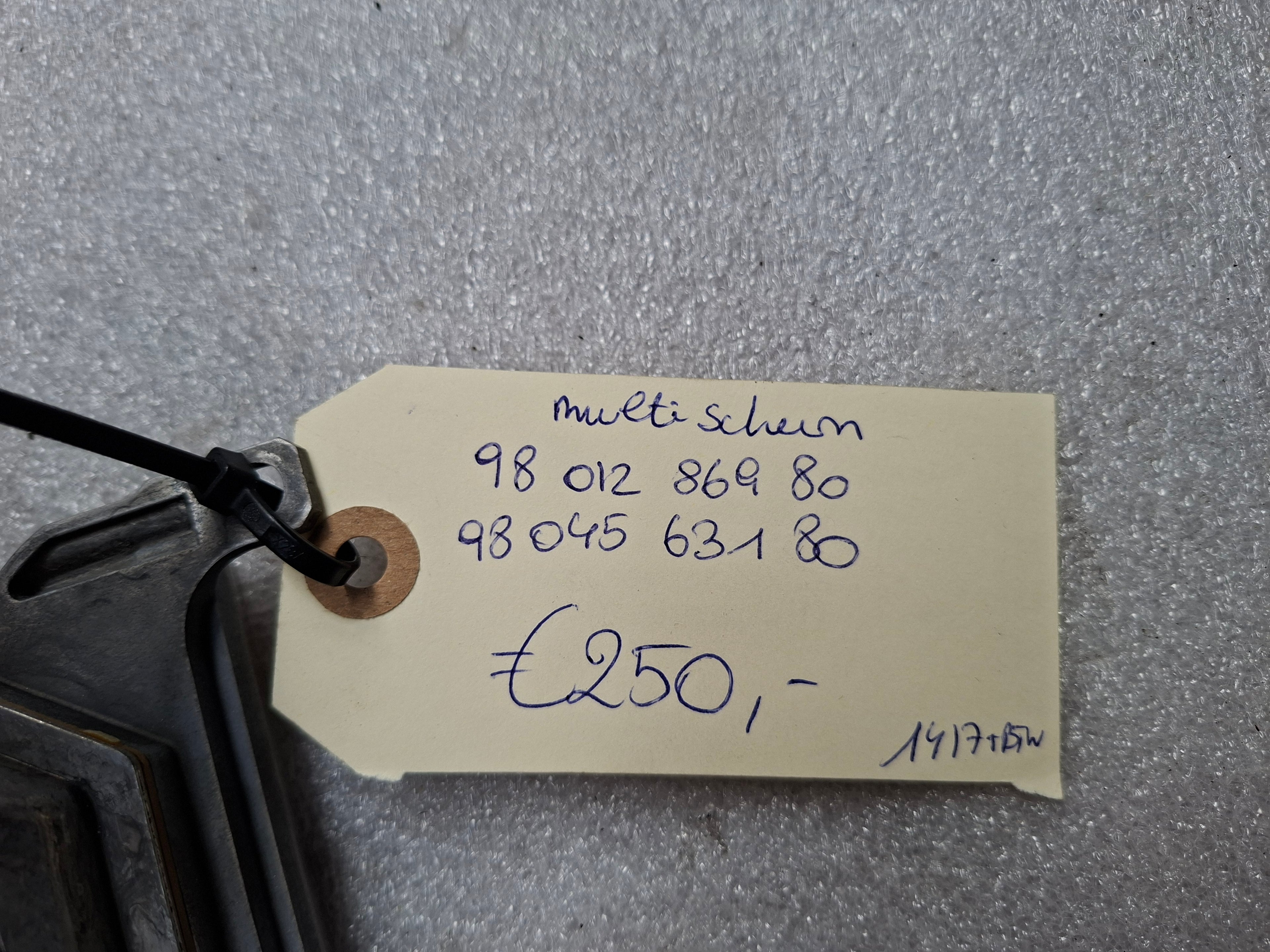 Tweedehands origineel multimediascherm Peugeot 508 Fase 1 berline – OEM 98 012 869 80 / 98 045 631 80