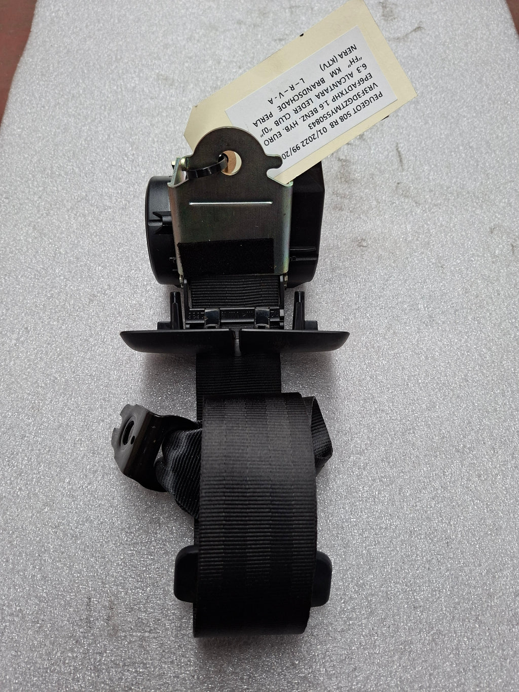 veiligheidsgordel midden achter Peugeot 508 R8 - OEM 98 135 297 XX