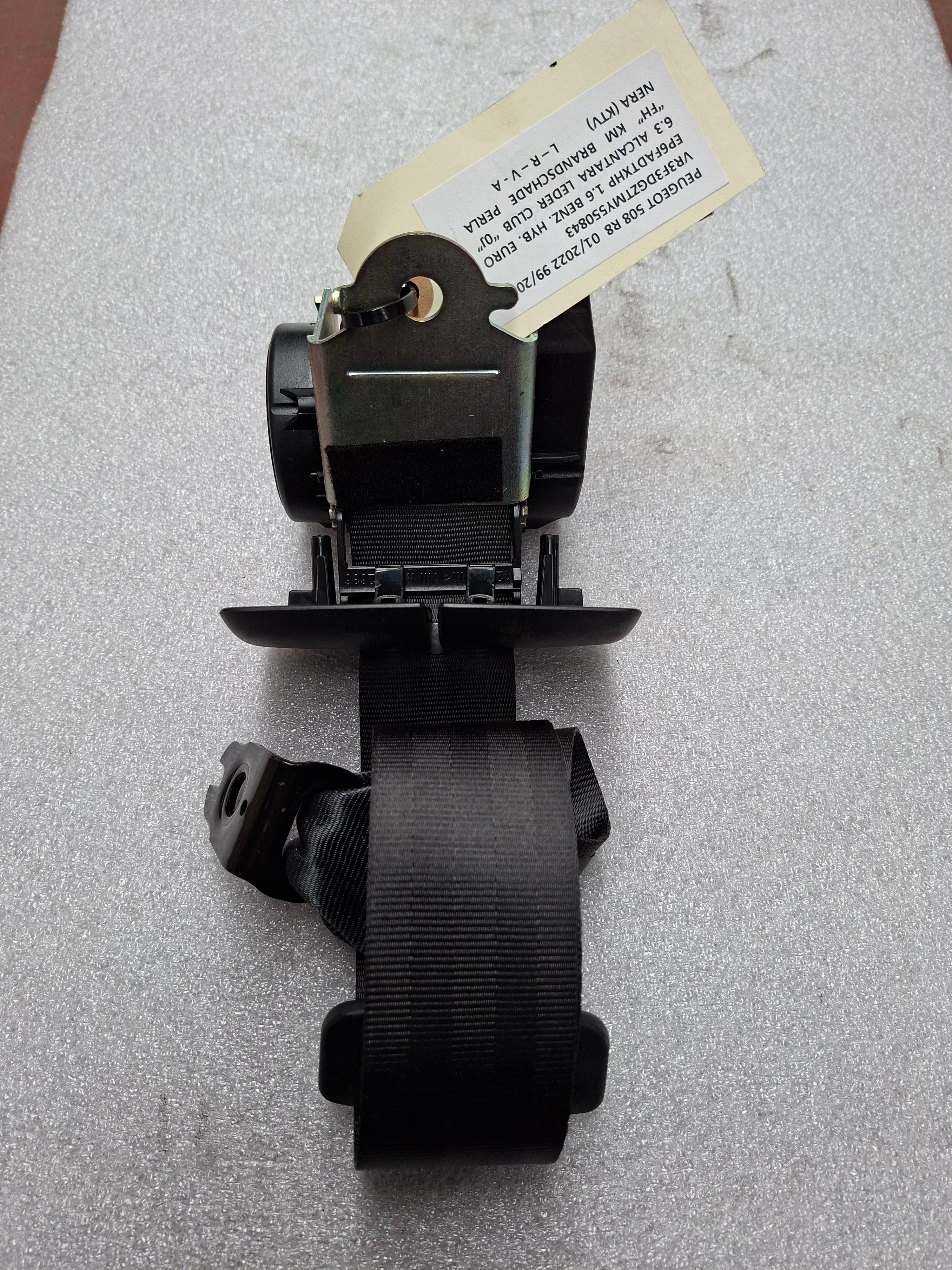 veiligheidsgordel midden achter Peugeot 508 R8 - OEM 98 135 297 XX