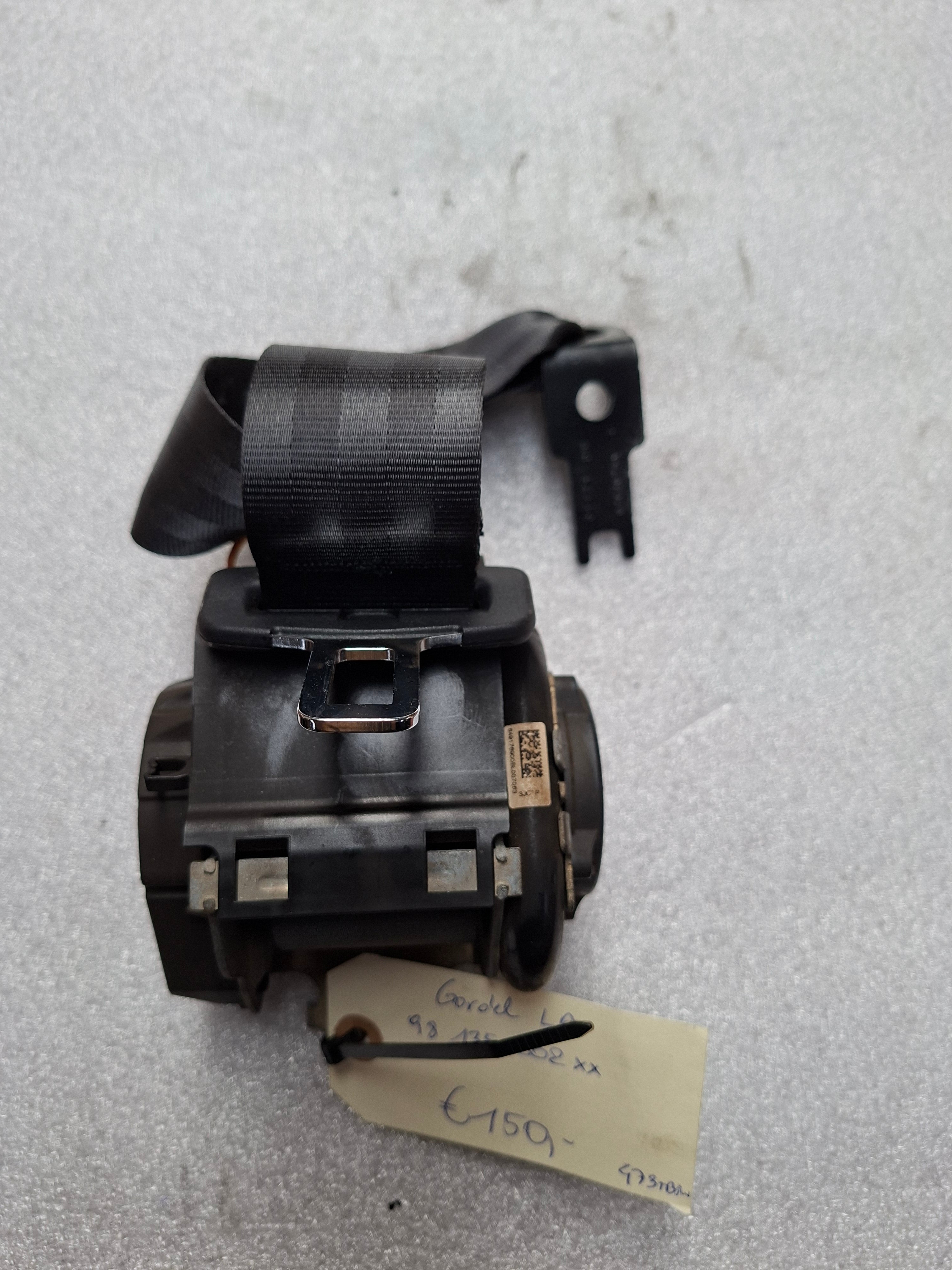 veiligheidsgordel linksachter Peugeot 508 R8 - OEM 98 135 302 XX