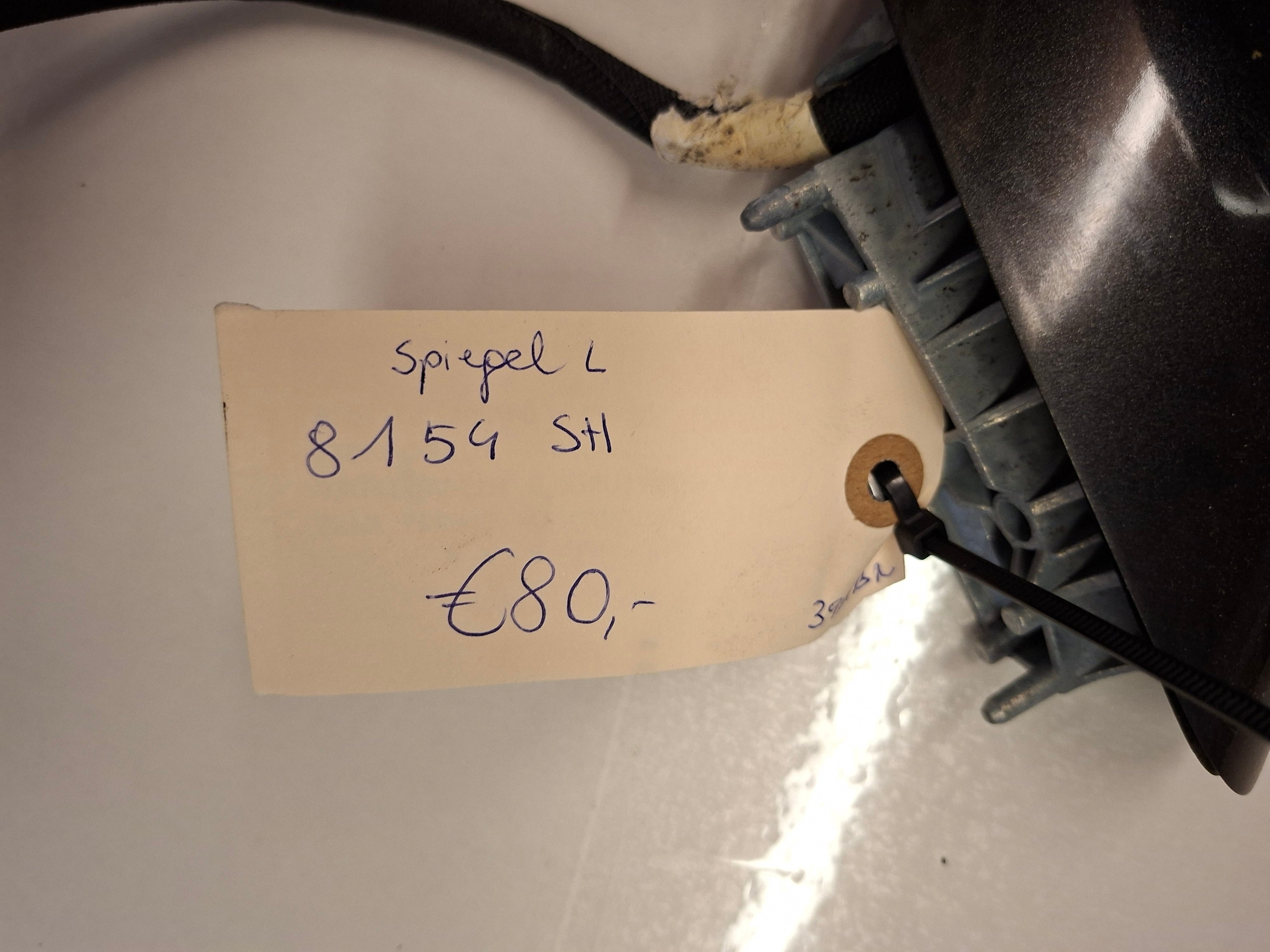 Originele tweedehands buitenspiegel links van een Peugeot 508 Fase 1 berline, OEM 8154 SH