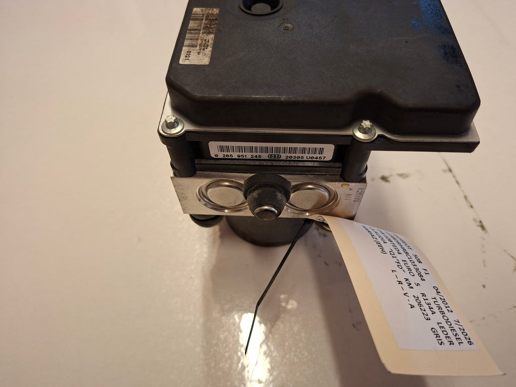 Origineel tweedehands ABS-blok van een Peugeot 508 Fase 1 berline, OEM 16 065 280 80 / 16 112 412 80