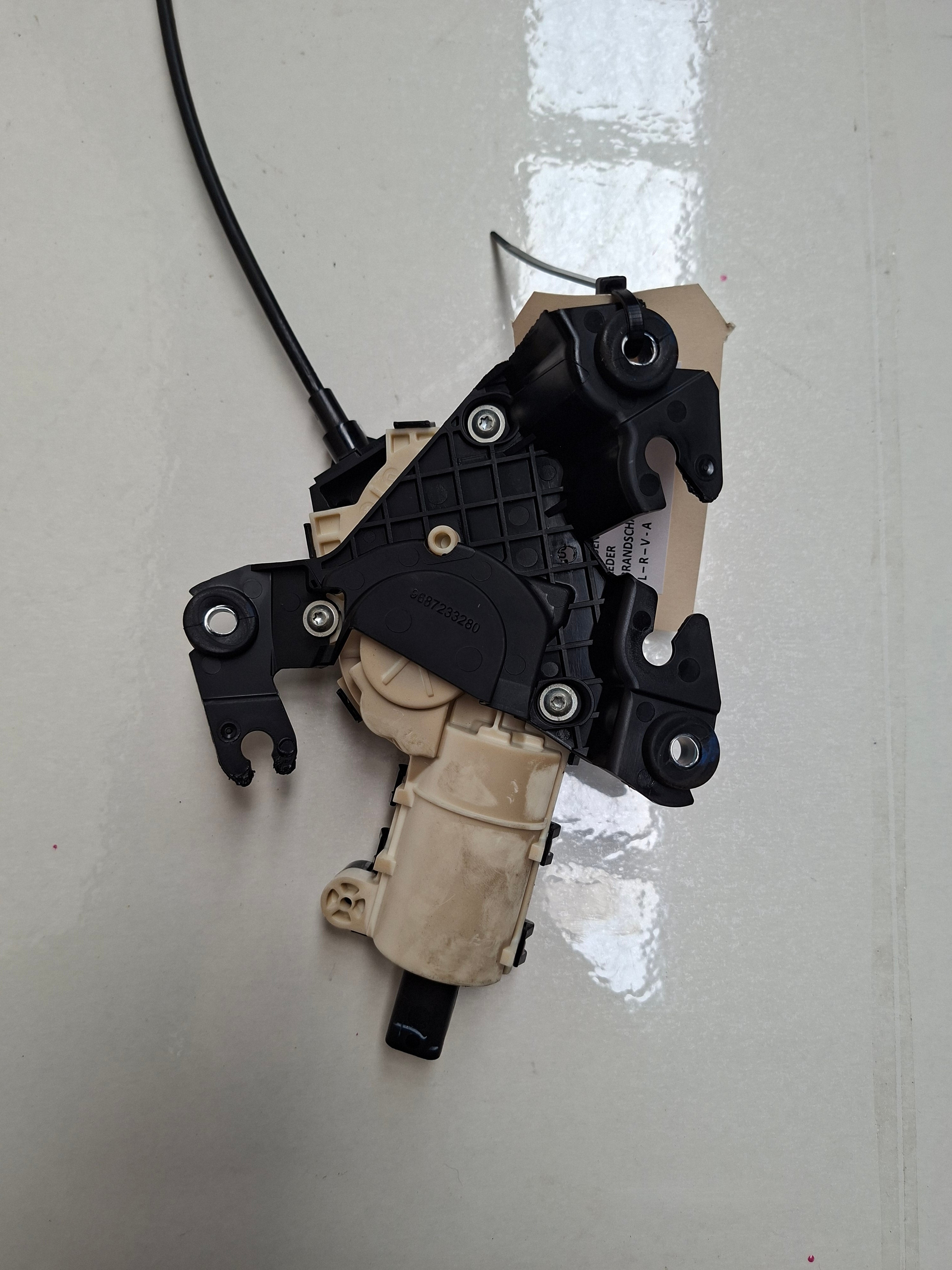 Origineel tweedehands kofferslot van een Peugeot 508 R8 (Fase 2) berline, OEM 8719 H4 / 8731 X3