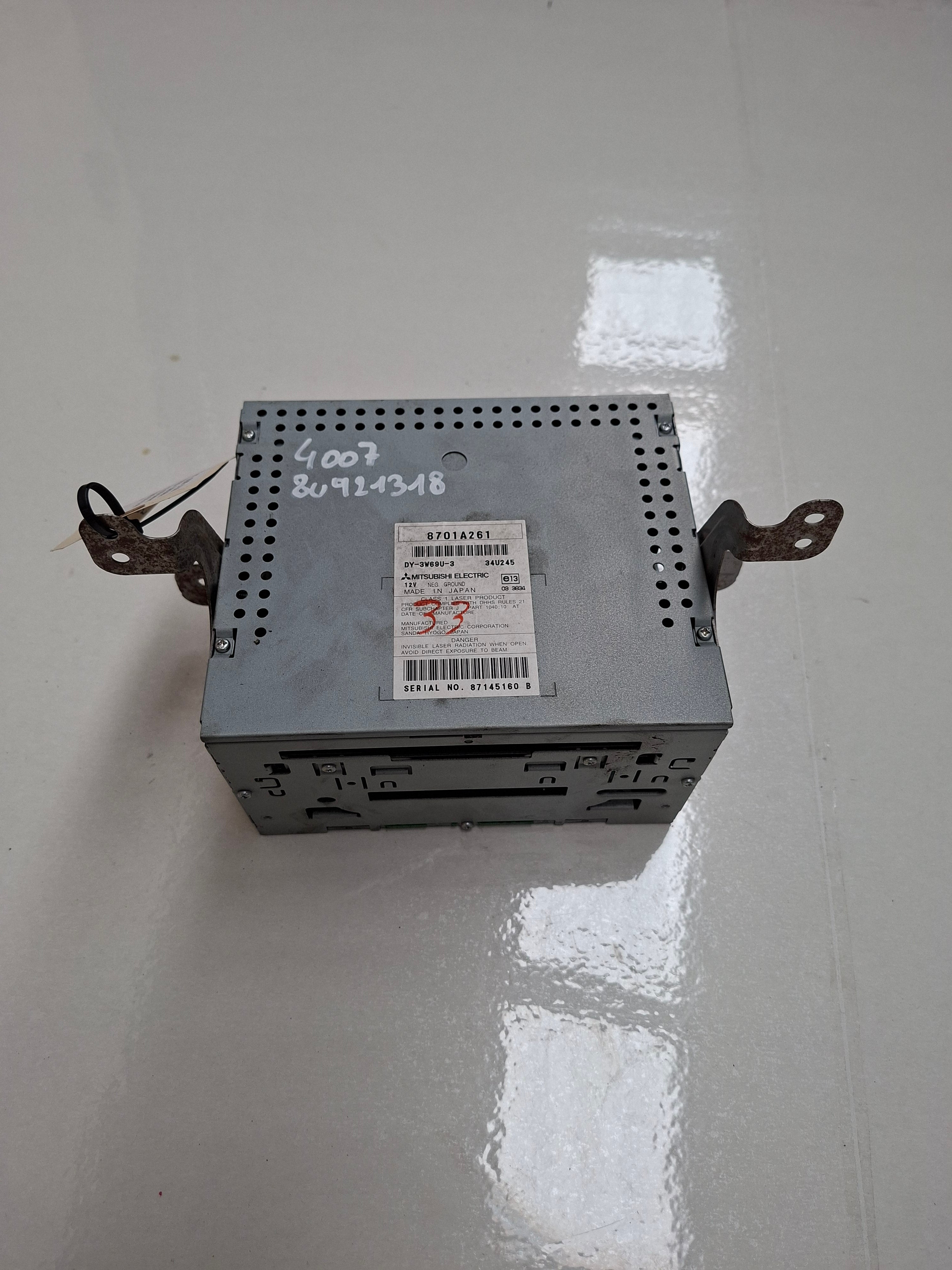Originele tweedehands telematica module van een Peugeot 4007 2.2 HDi 4x4 (2009), OEM 6574 SG / 16 088 185 80