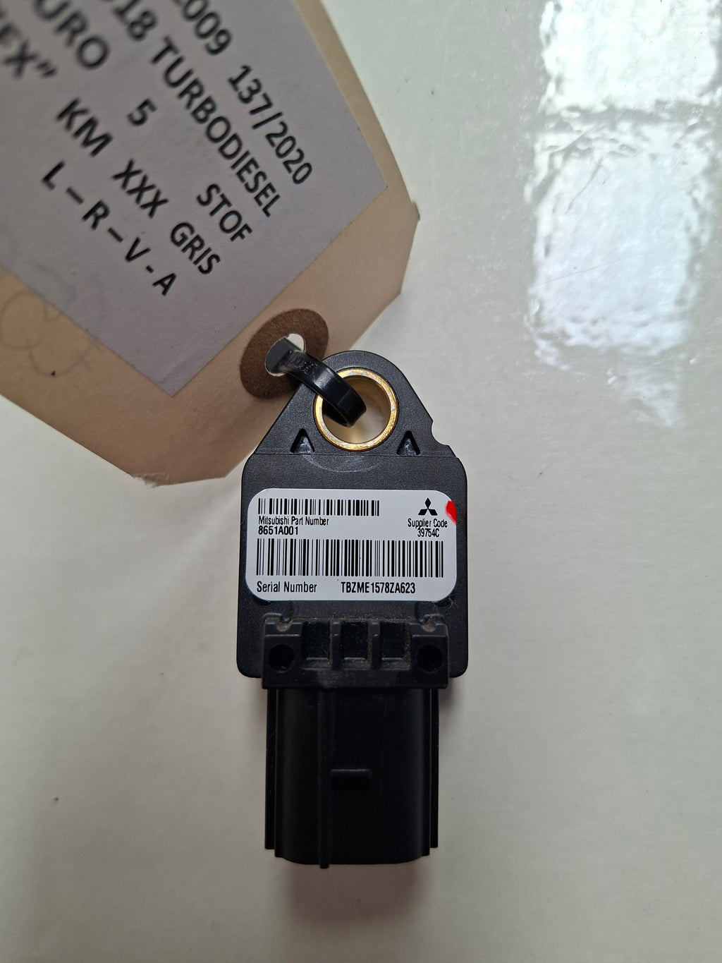 Originele tweedehands zijairbagmodule van een Peugeot 4007 2.2 HDi 4x4 (2009), OEM 8216 RX