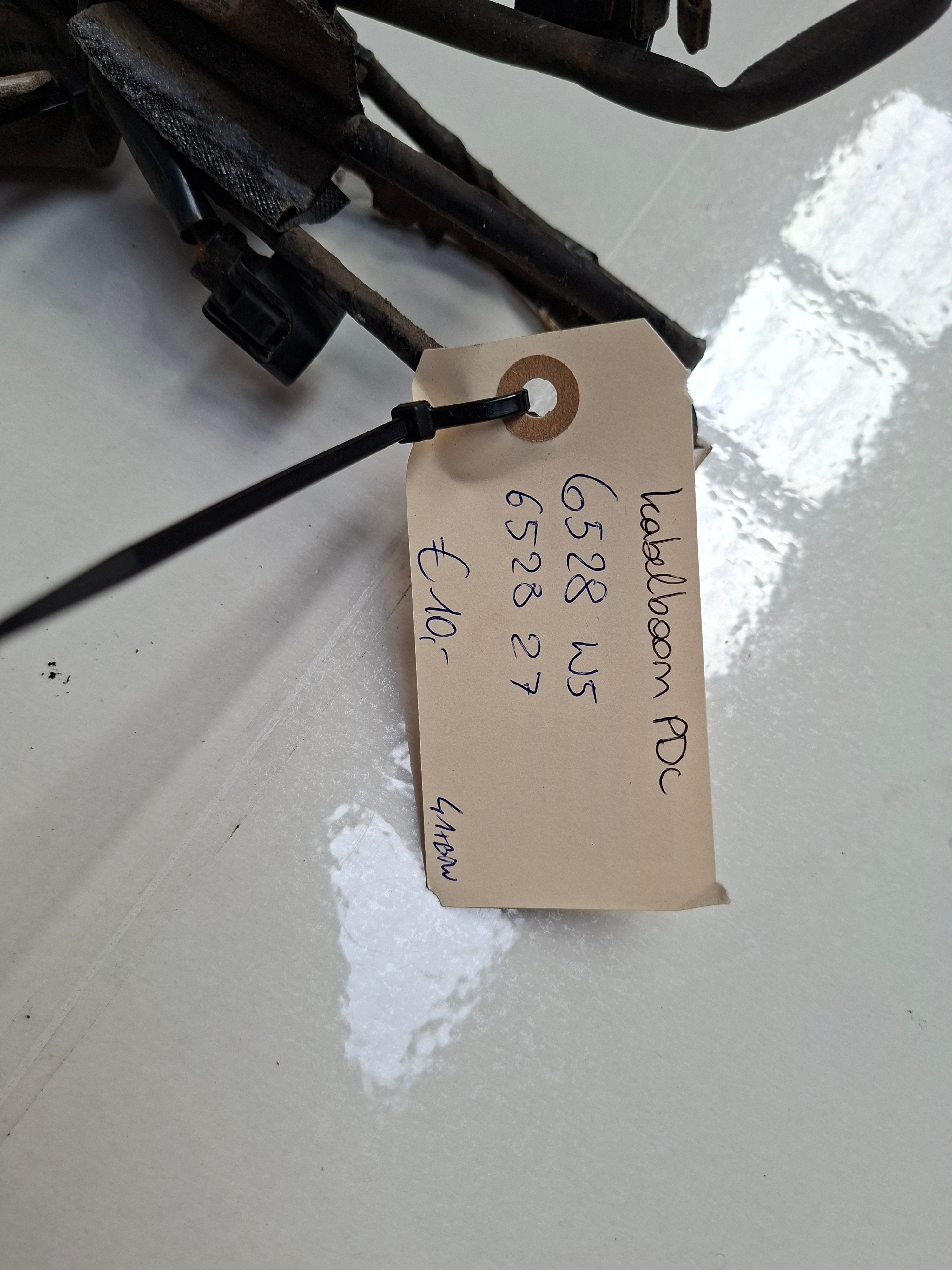 Originele kabelboom PDC parkeersensoren Peugeot 4007 – OEM 6528 W5