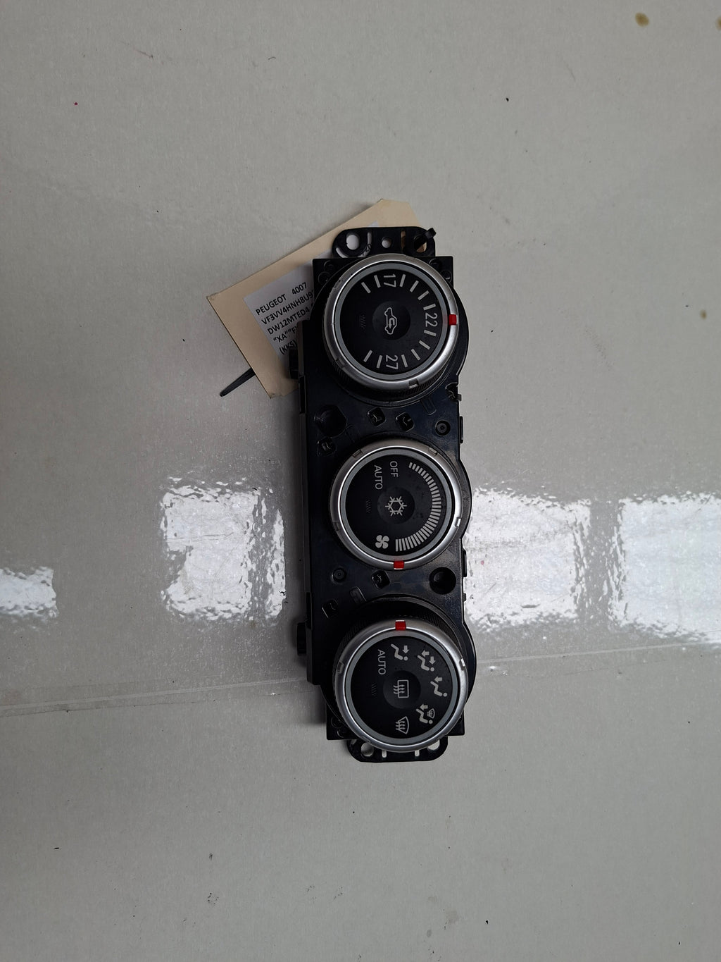 Origineel bedieningspaneel verwarming airco Peugeot 4007 – OEM 6452 G7