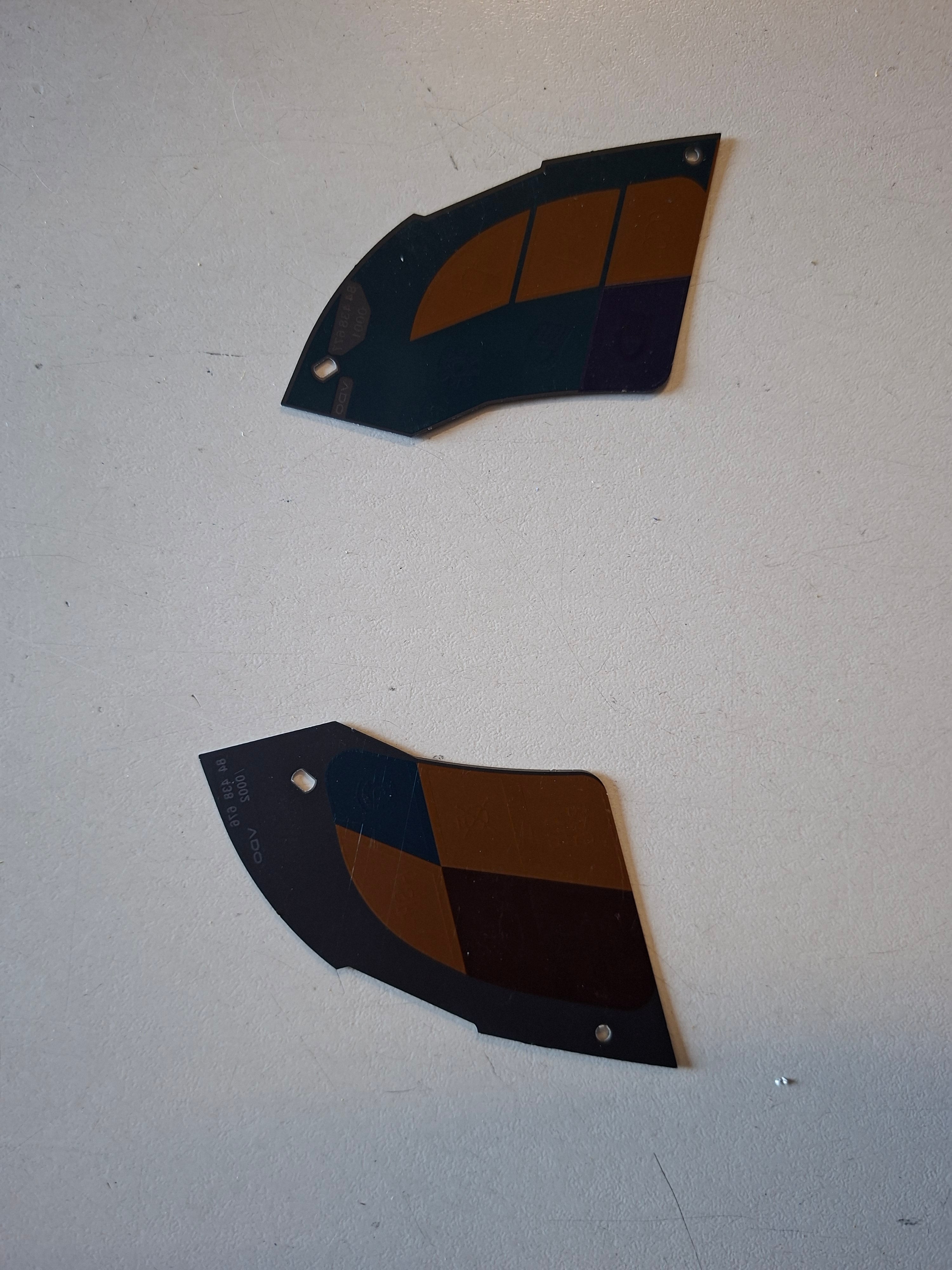 kilometerteller glas 306 (6102 33)