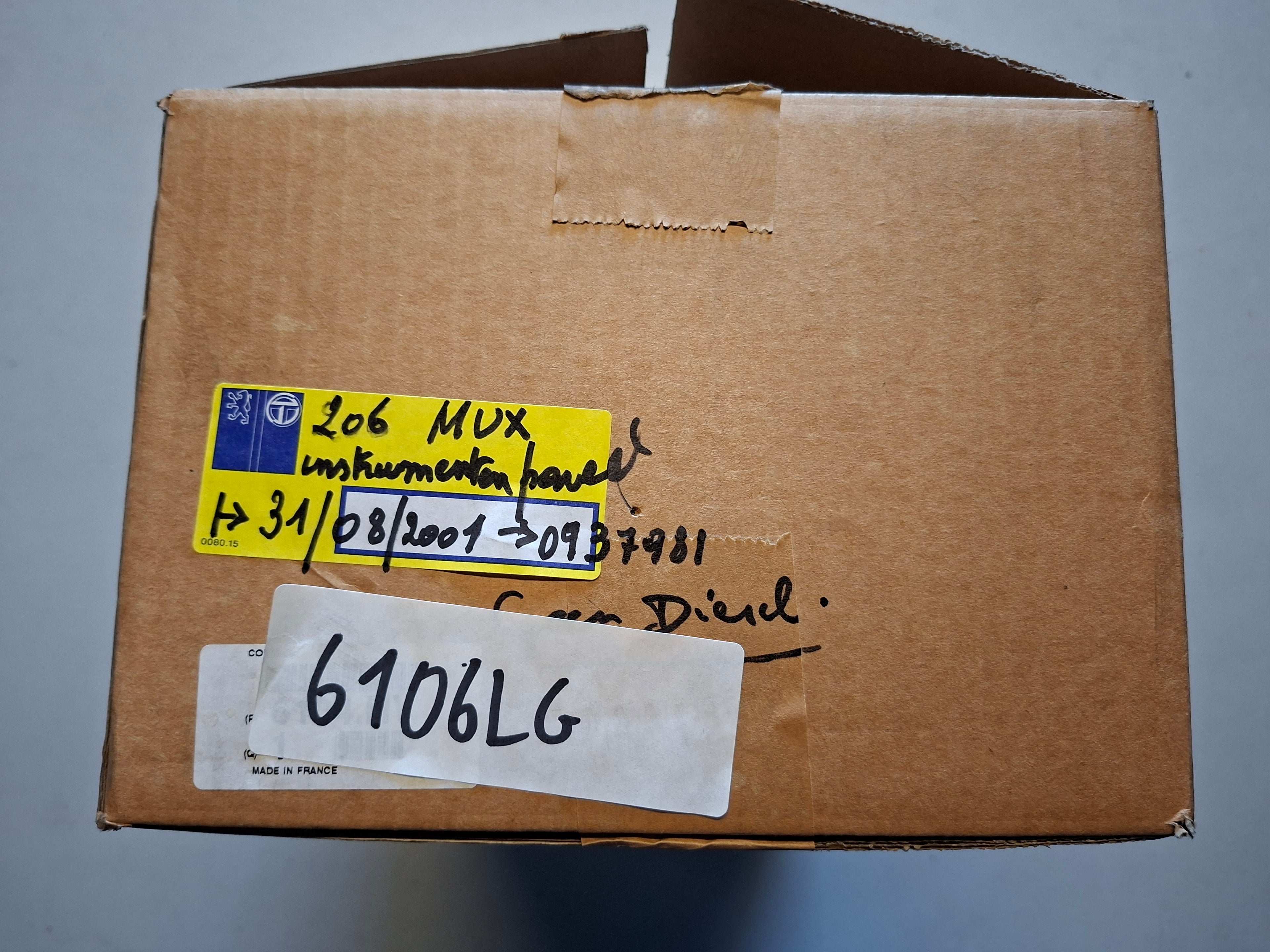 kilometerteller 206 (6106 LG)