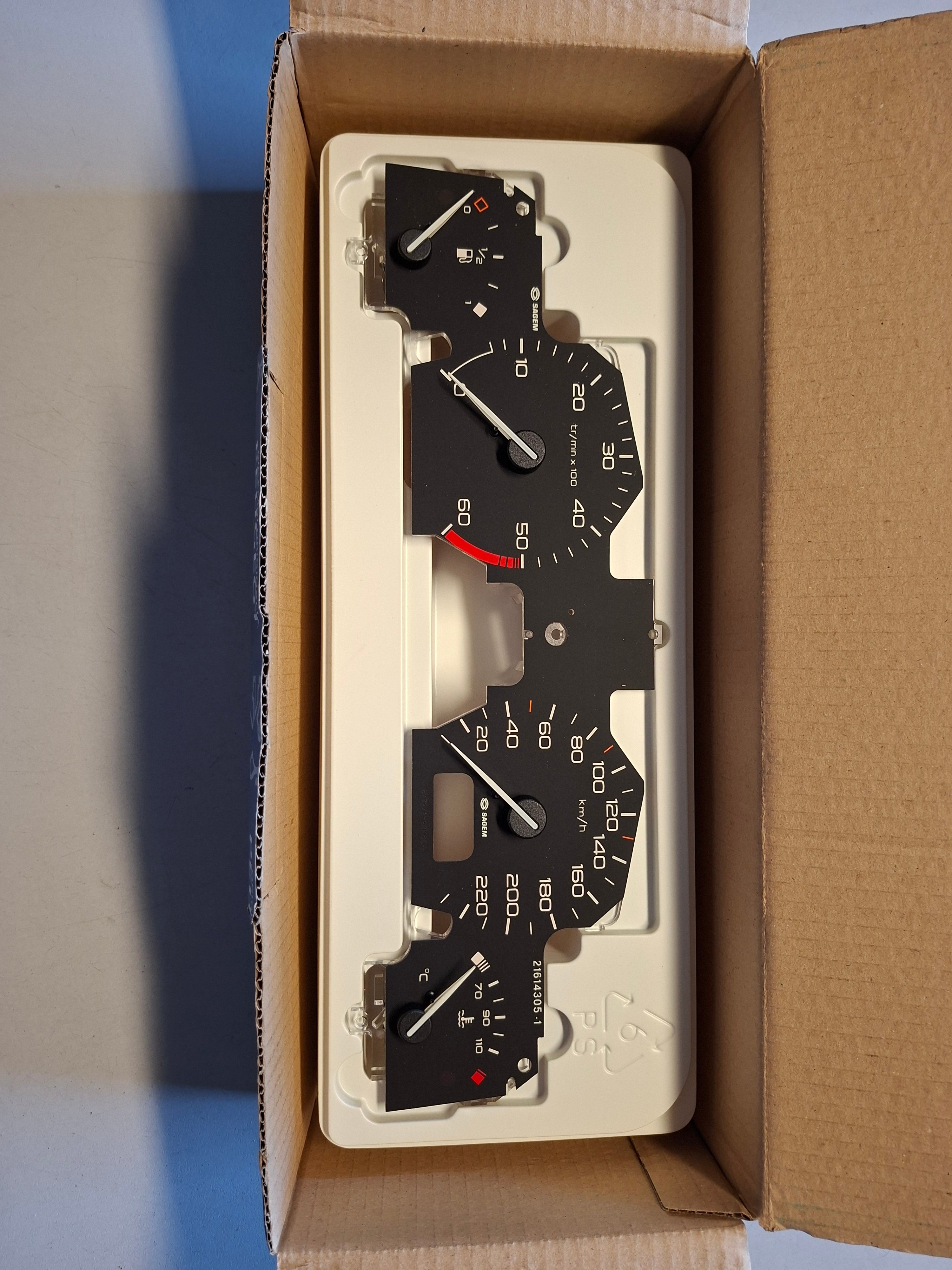 kilometerteller paneel 406 (6110 Q2)