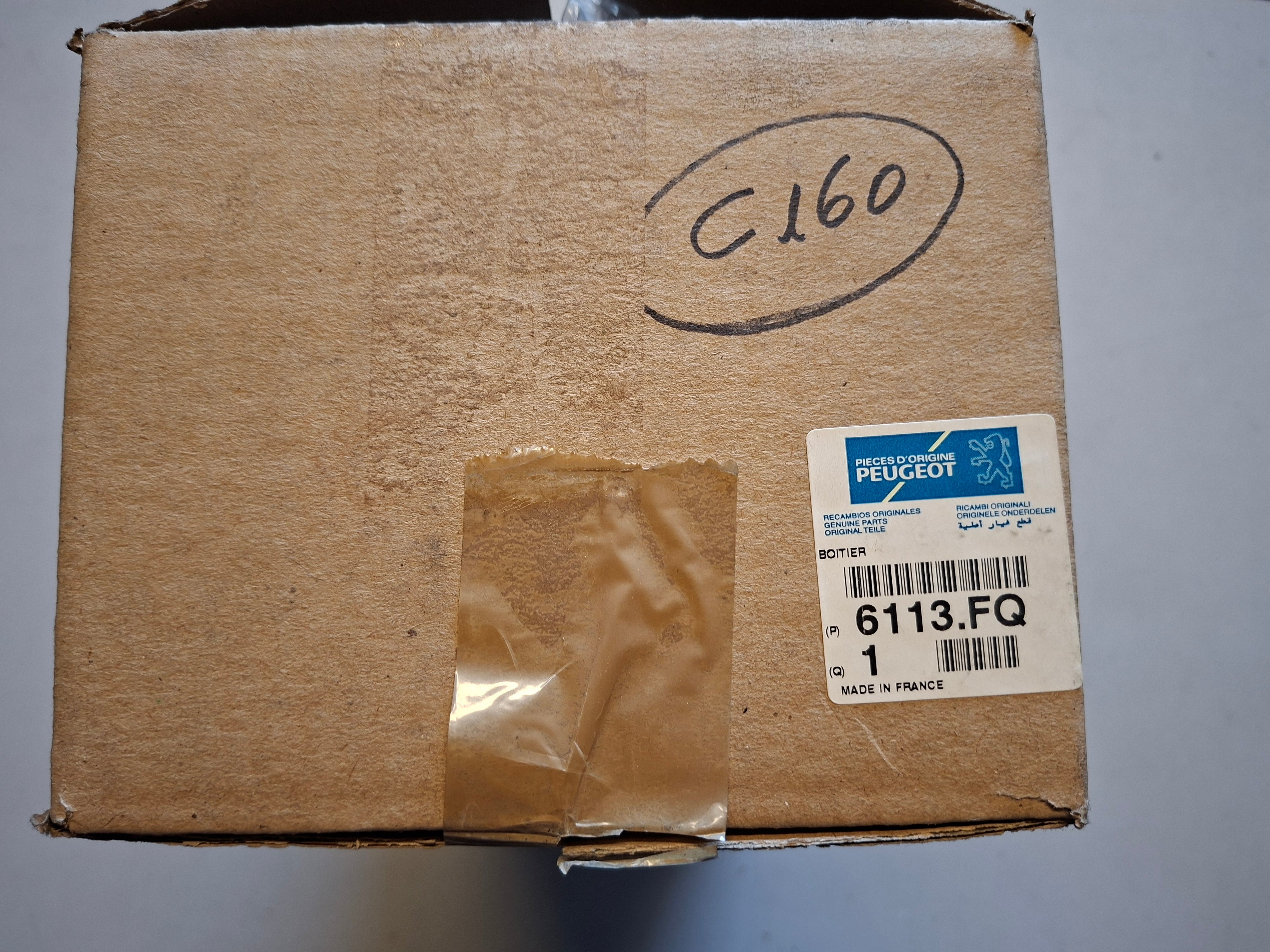 kilometerteller achter paneel 405 (6113 FQ)