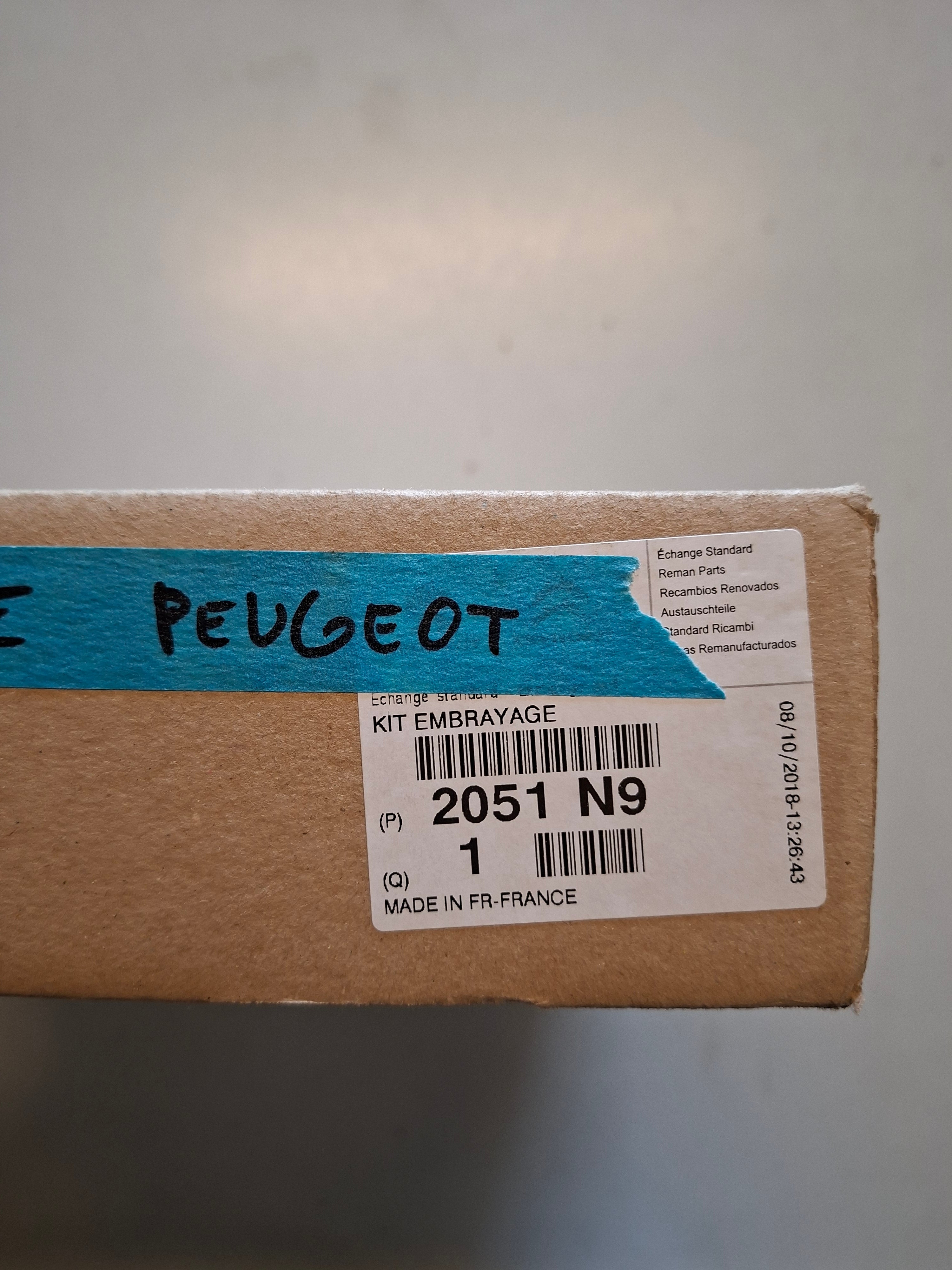 Koppelingsset Peugeot (2051 N9)