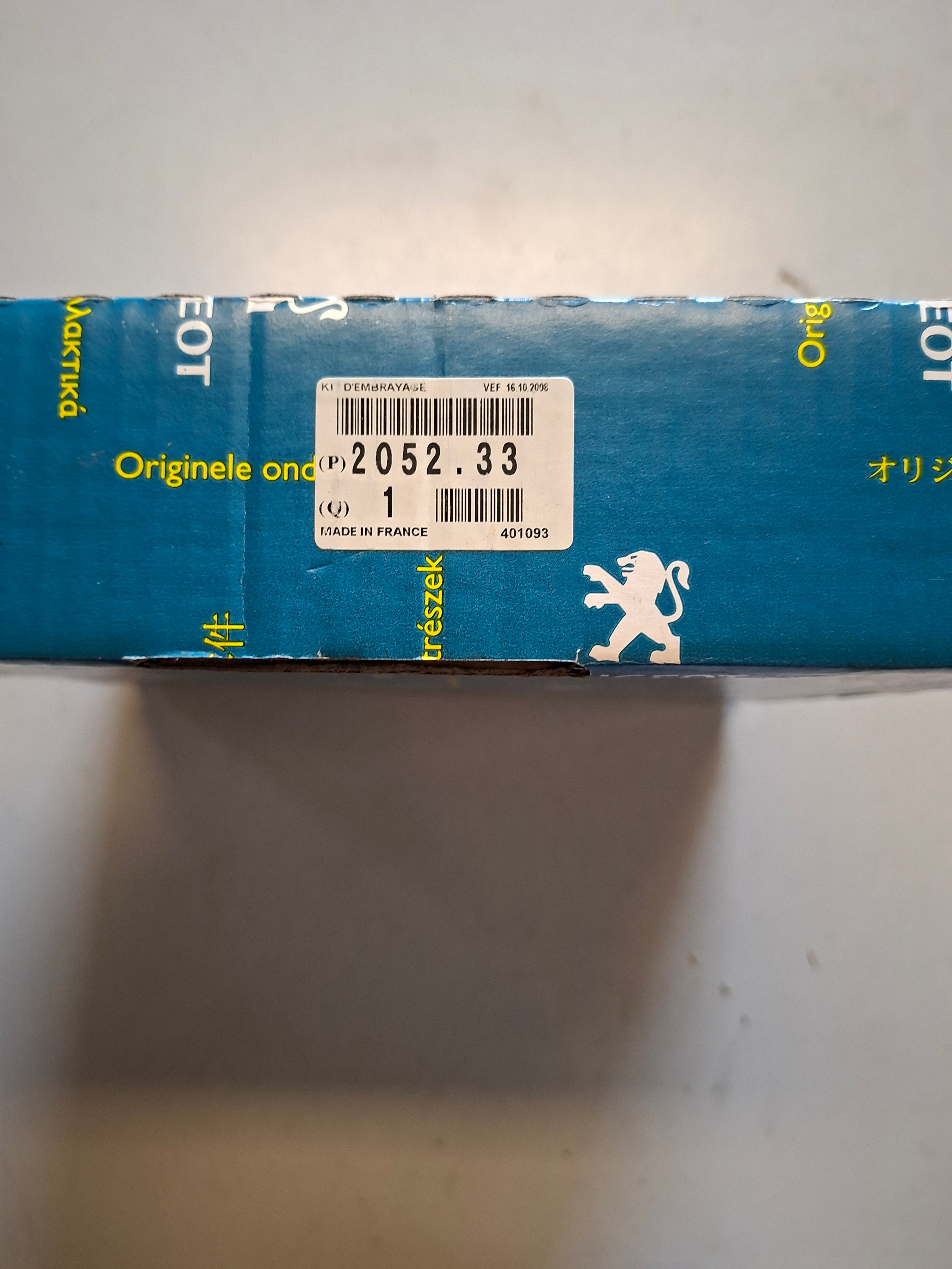 Koppelingsset Peugeot (2052 33)