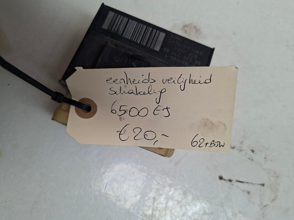 Originele veiligheidsschakelmodule Peugeot 207 CC 1.6 HDi (OEM 6500 EJ)