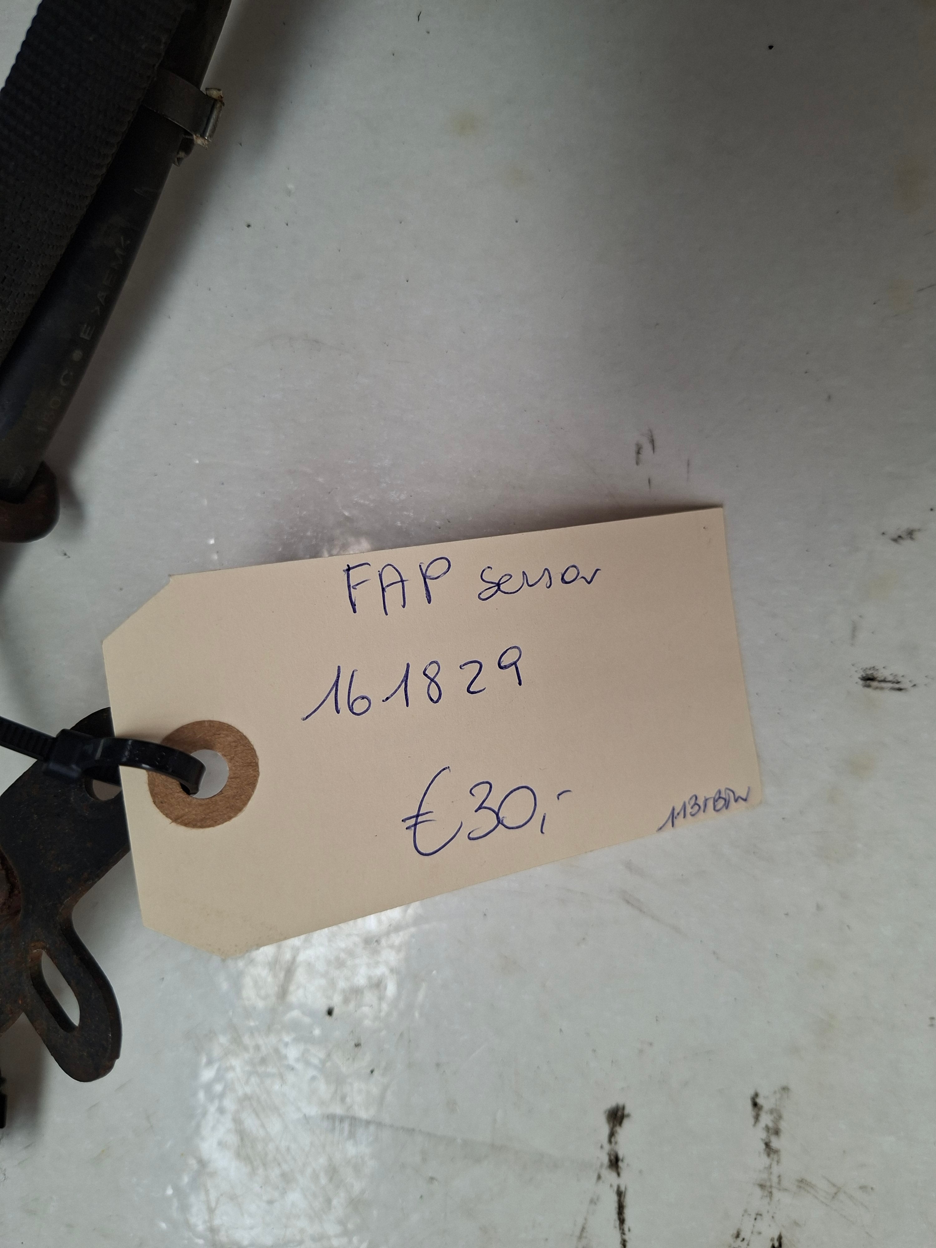 Originele FAP-sensor Peugeot 207 CC 1.6 HDi (OEM 1618 Z9)