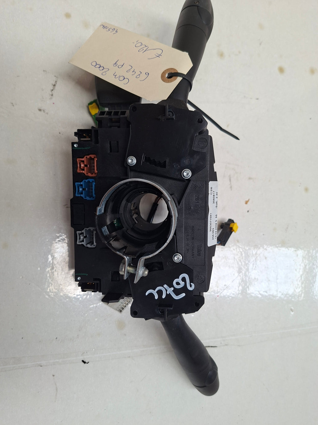 Originele COM2000 stuurkolomschakelaar Peugeot 207 CC 1.6 HDi (OEM 6242 P9)


