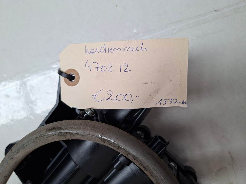 Origineel handremmechanisme van een Peugeot 3008 T84 (OEM 4702 12), bouwjaar 2012