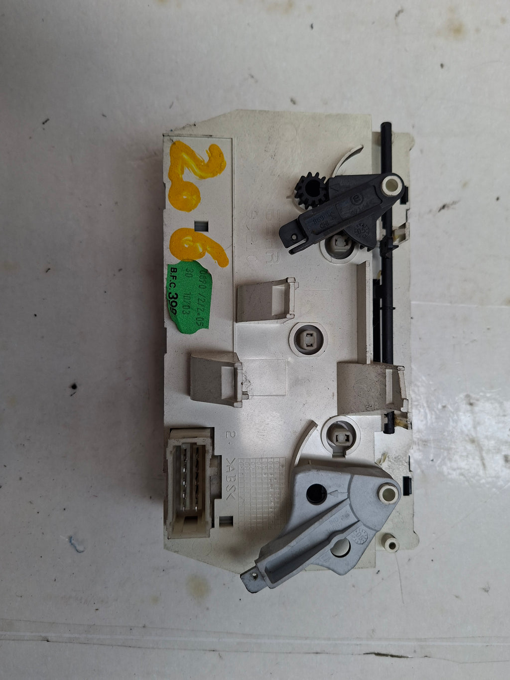 Bedieningspaneel airco / verwarming Peugeot 206