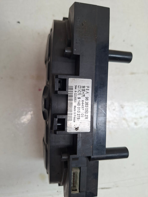 Bedieningpaneel airco / verwarming Peugeot 206