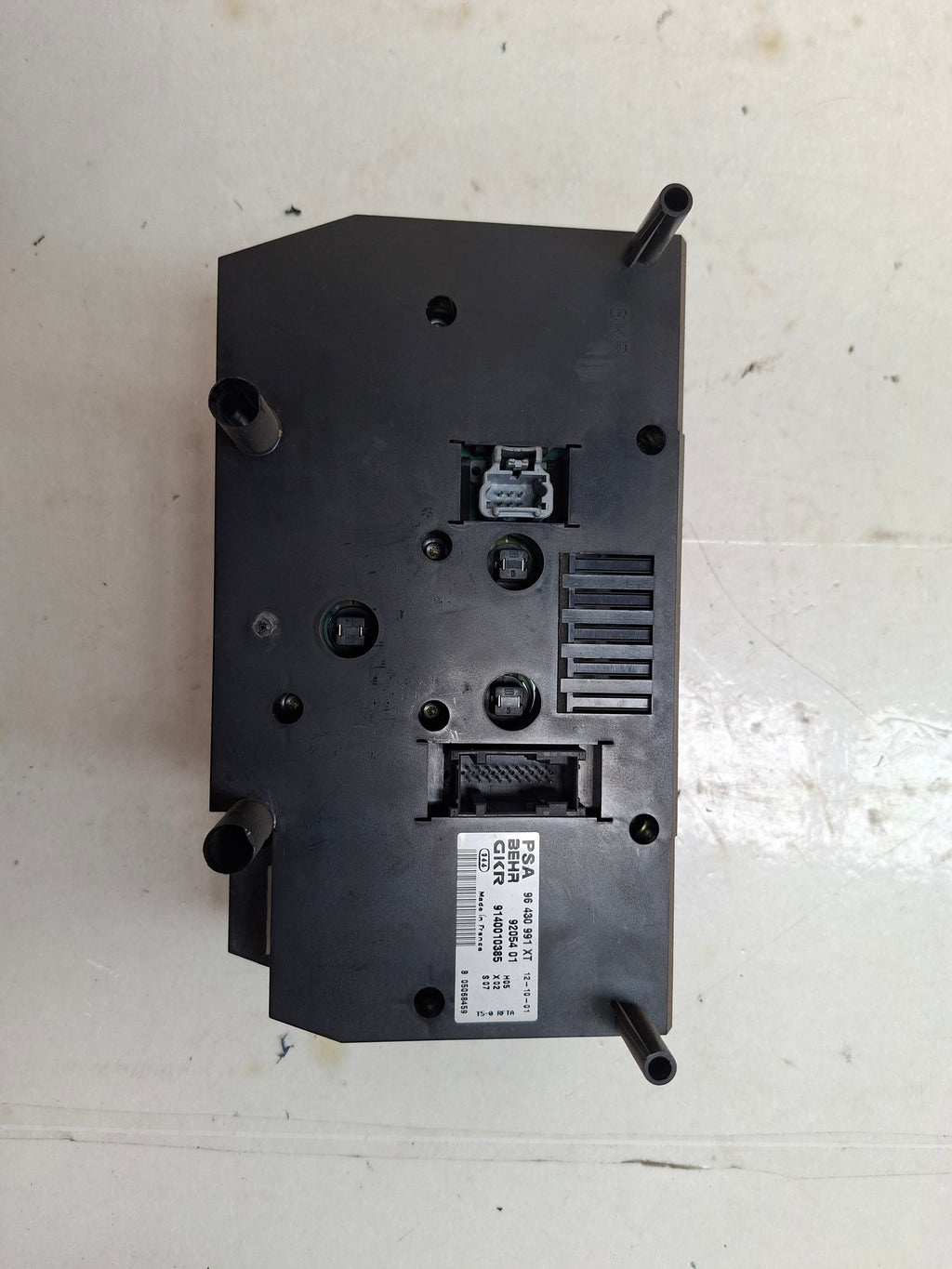 Bedieningspaneel airco / verwarming Peugeot 206 / 307