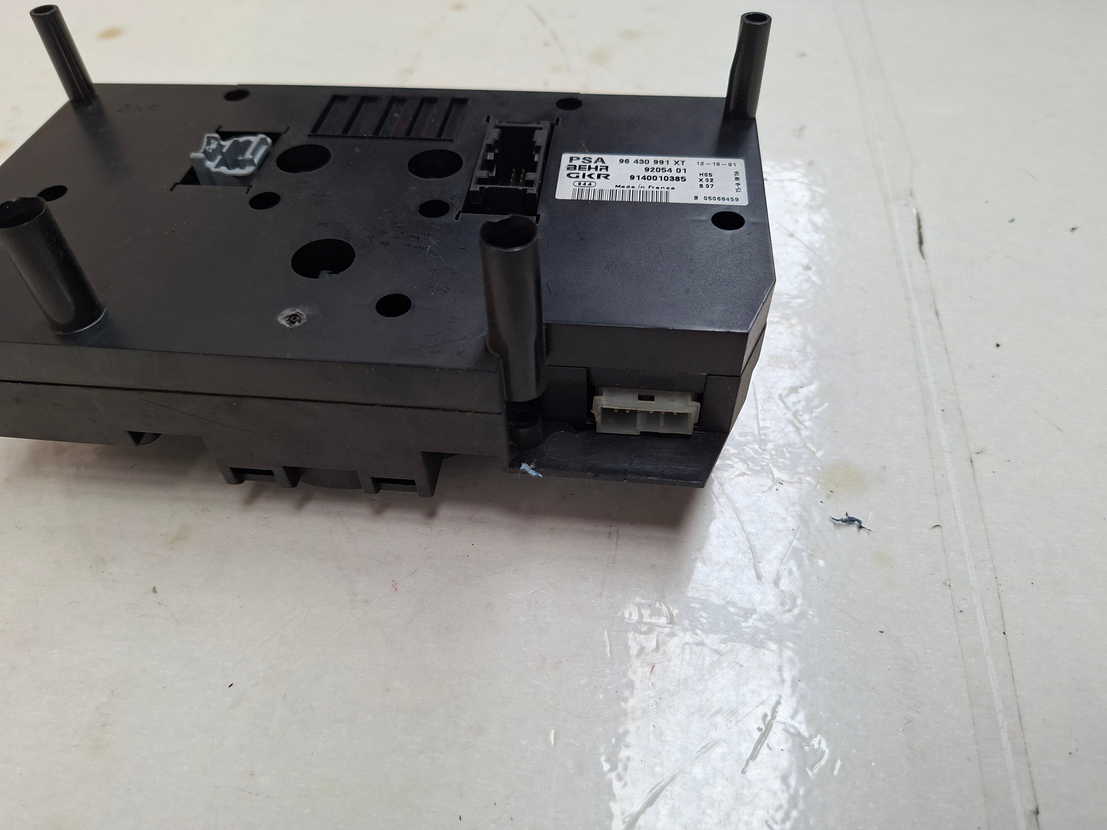 Bedieningspaneel airco / verwarming Peugeot 206 / 307