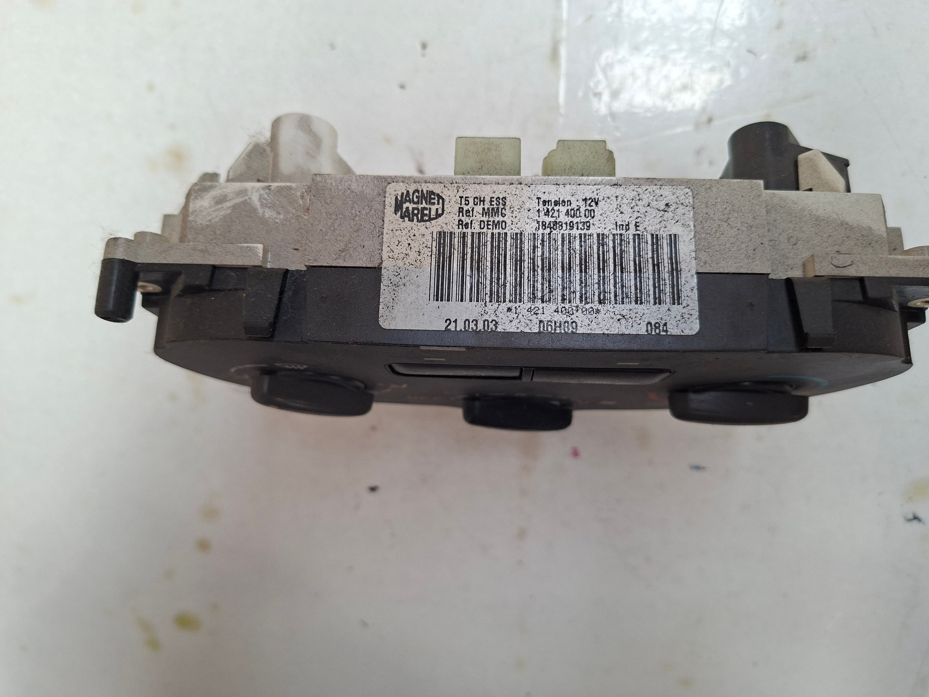 Bedieningspaneel verwarming Peugeot 307