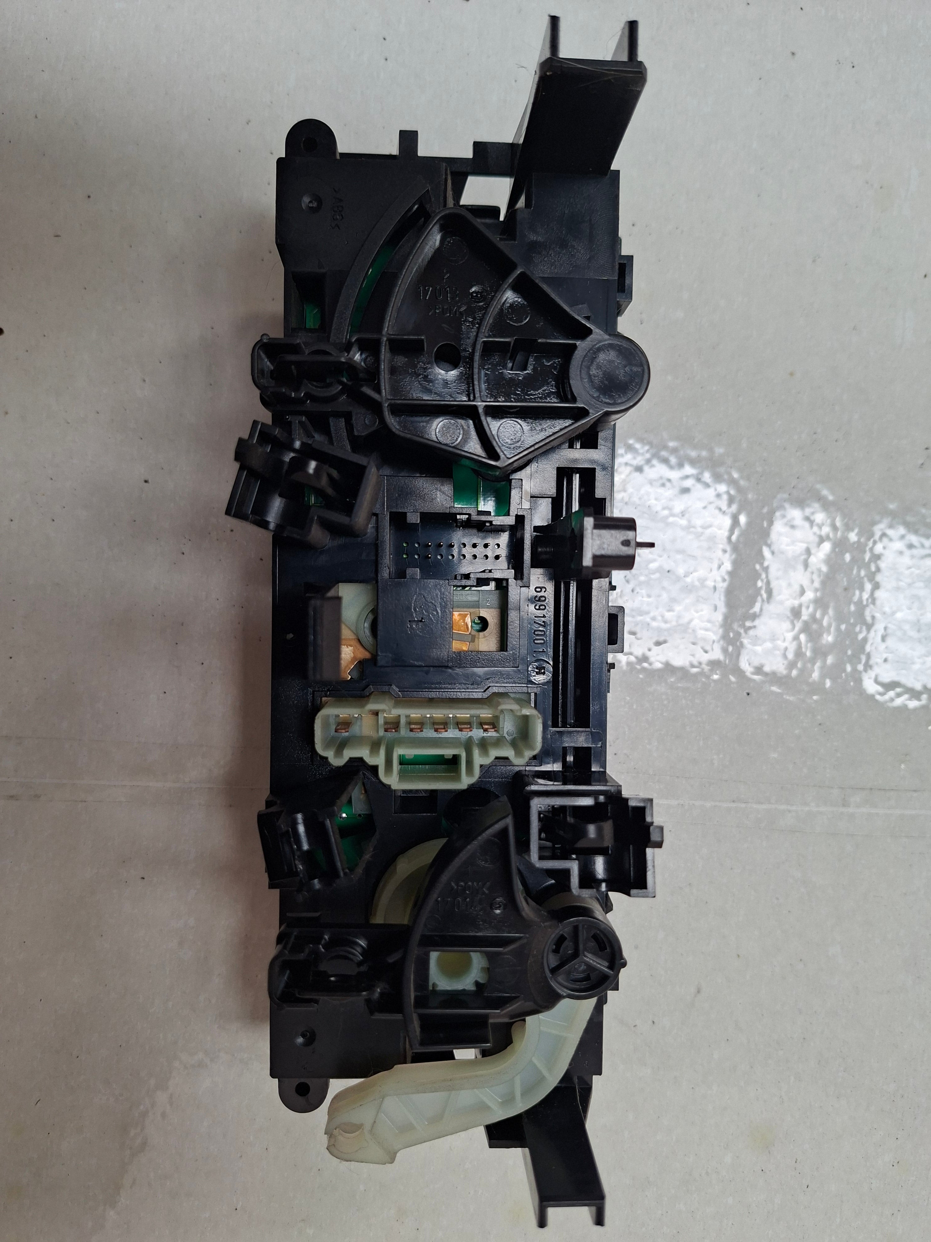 Bedieningspaneel manueel airco / verwarming Peugeot 207