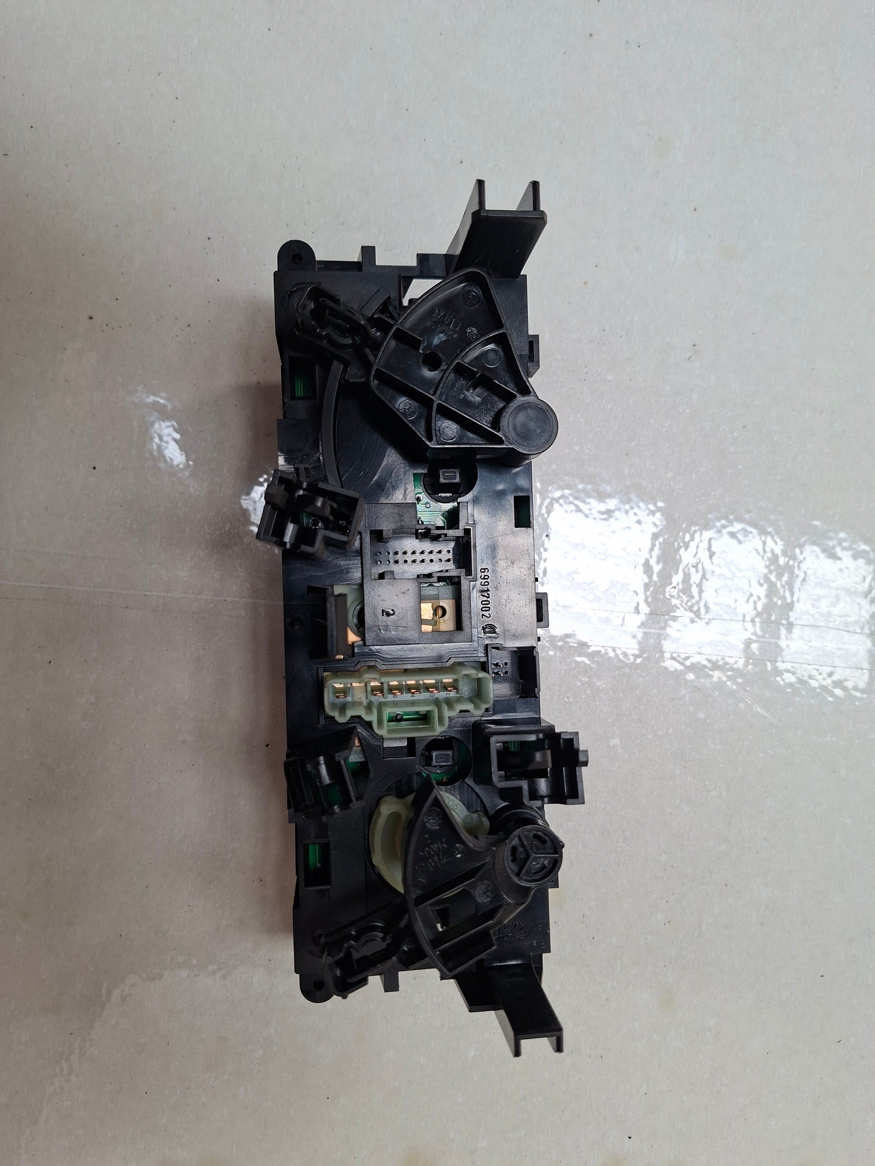 Bedieningspaneel manueel airco / verwarming Peugeot 207