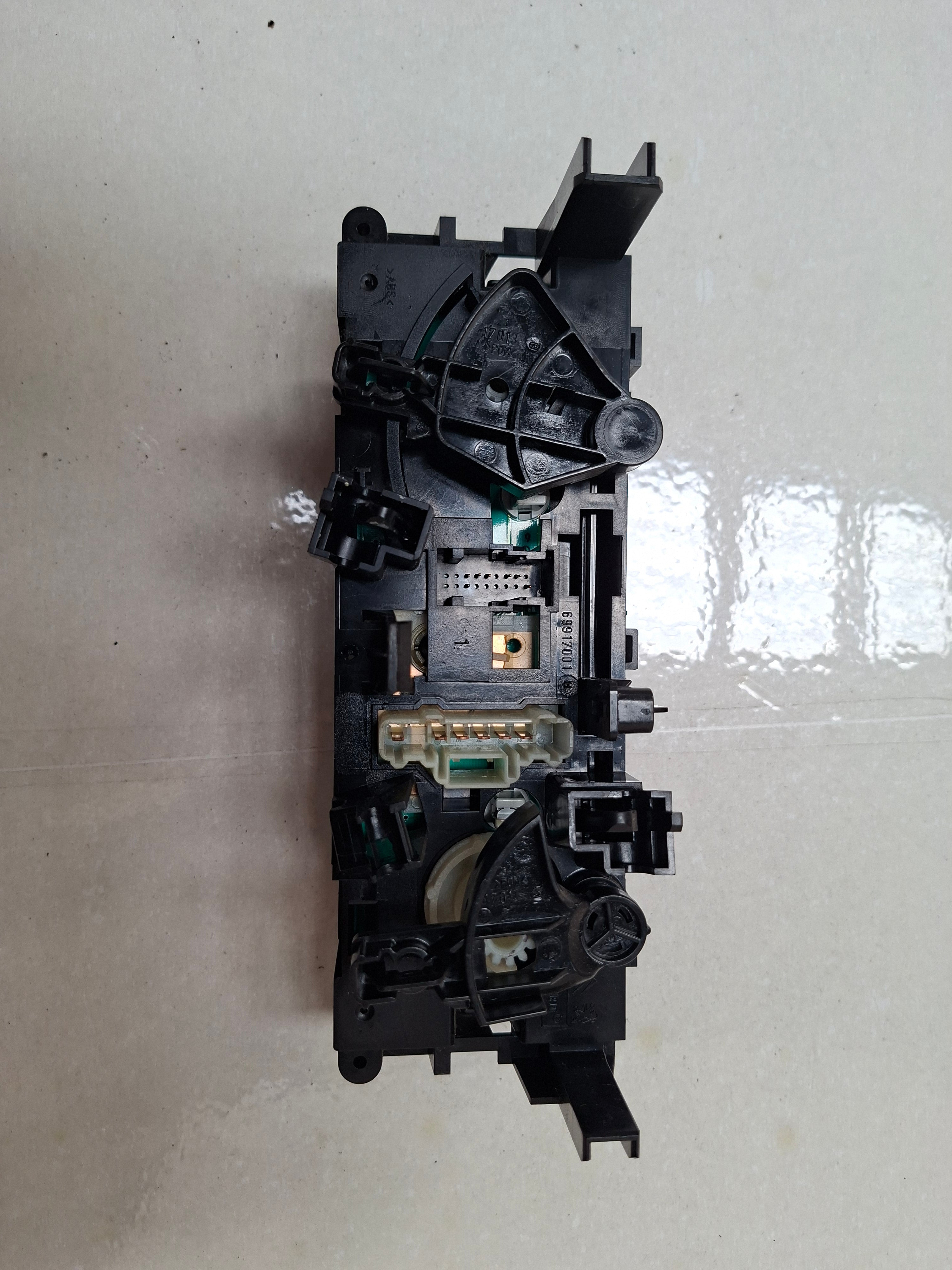 Bedieningspaneel airco / verwarming Peugeot 207