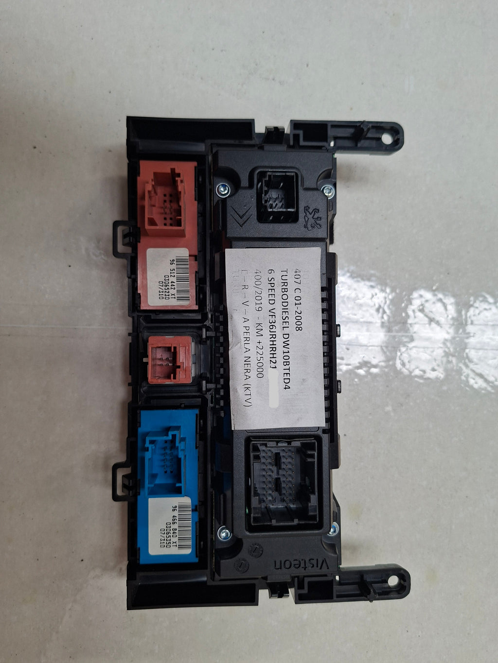Bedieningspaneel verwarming Peugeot 407