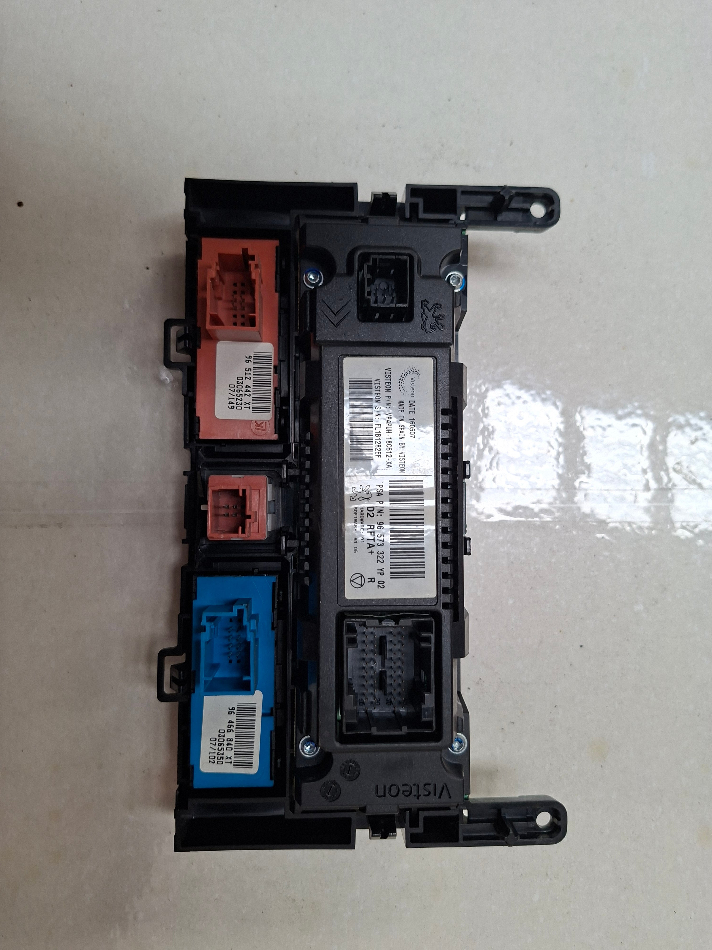 Bedieningspaneel verwarming Peugeot 407