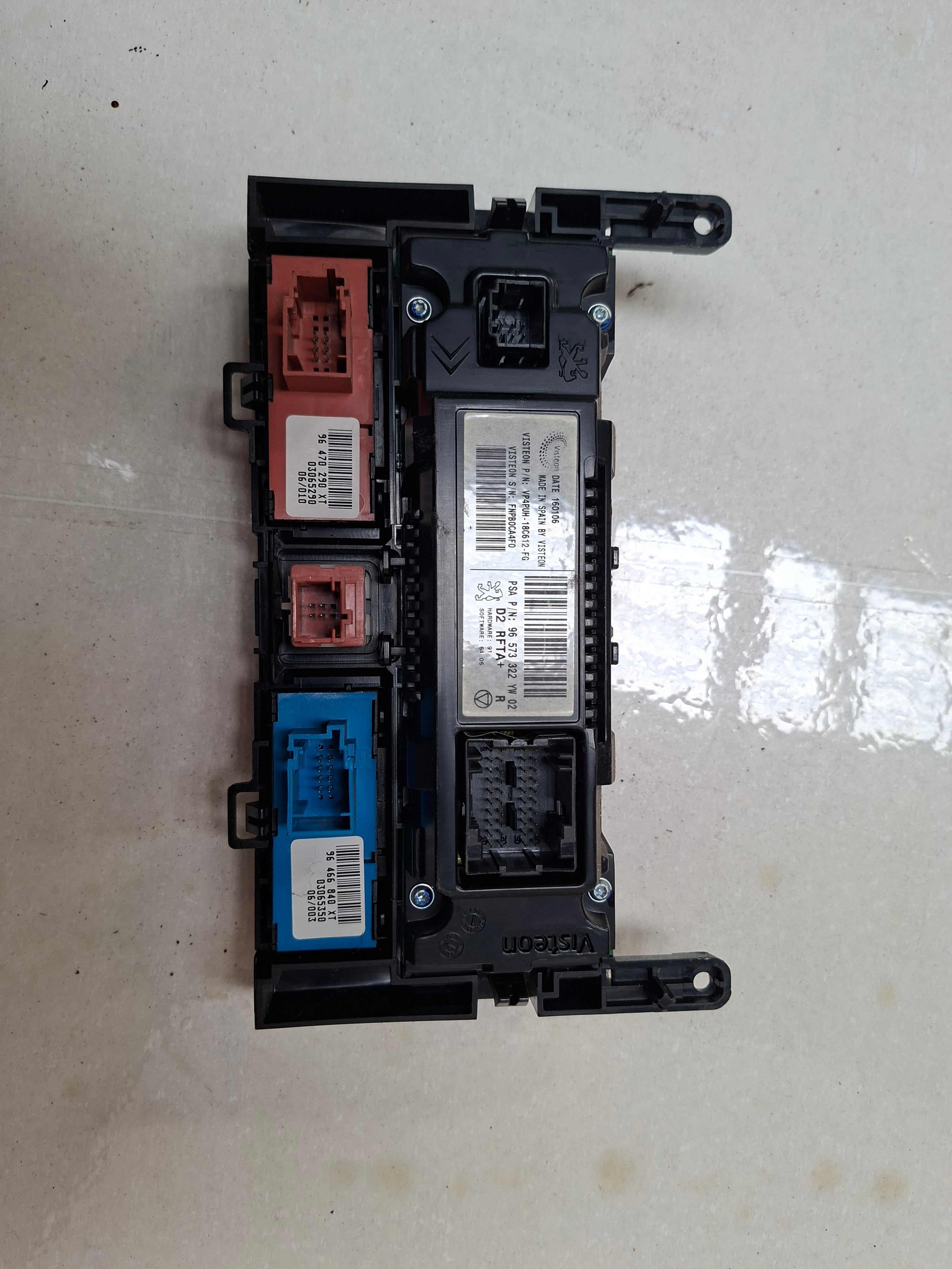 Bedieningspaneel verwarming Peugeot 407