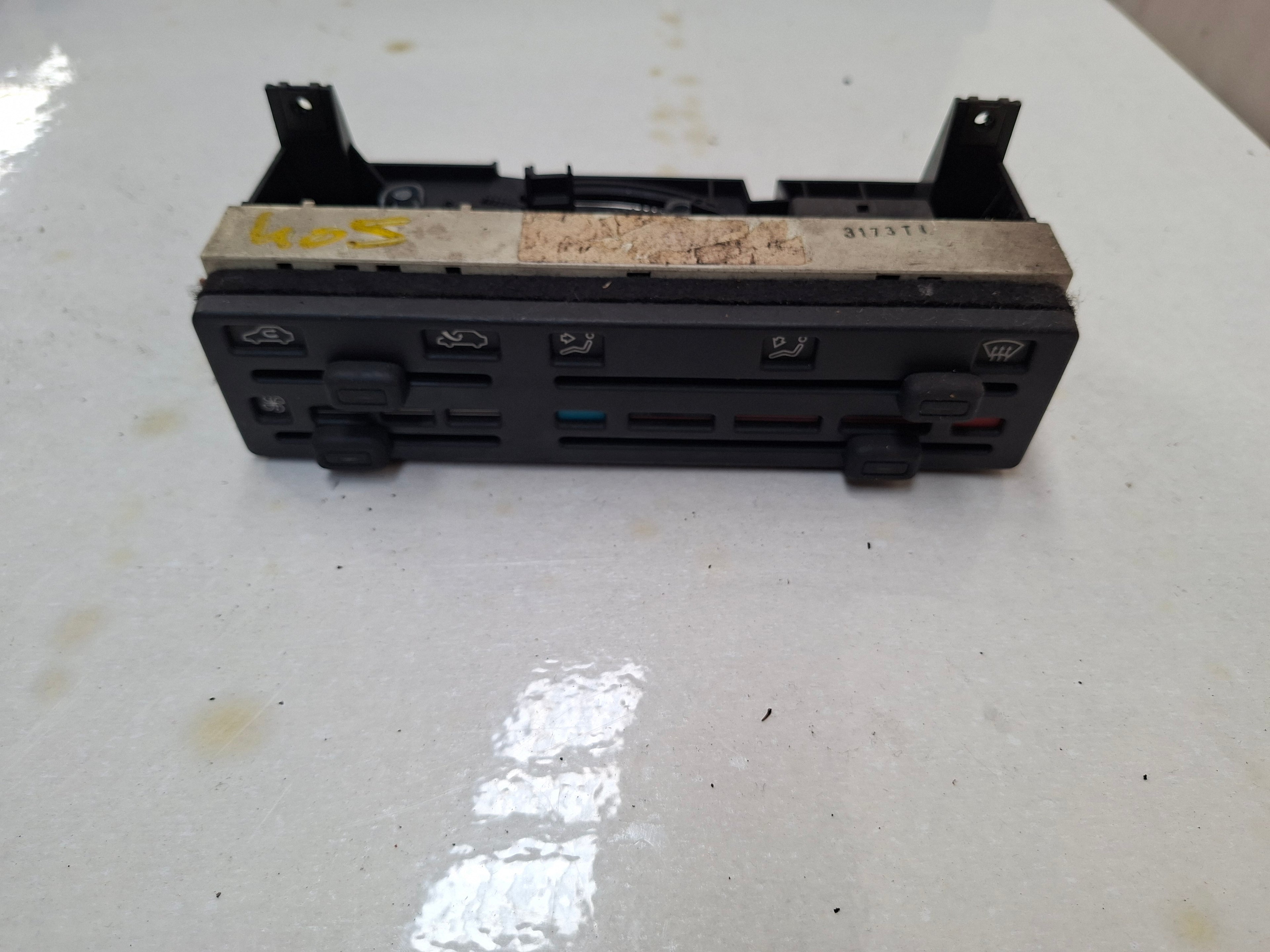 Bedieningspaneel verwarming Peugeot 405