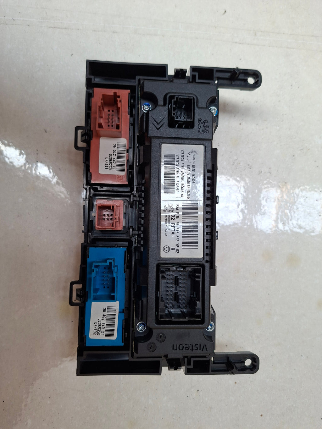 Bedieningspaneel verwarming Peugeot 407