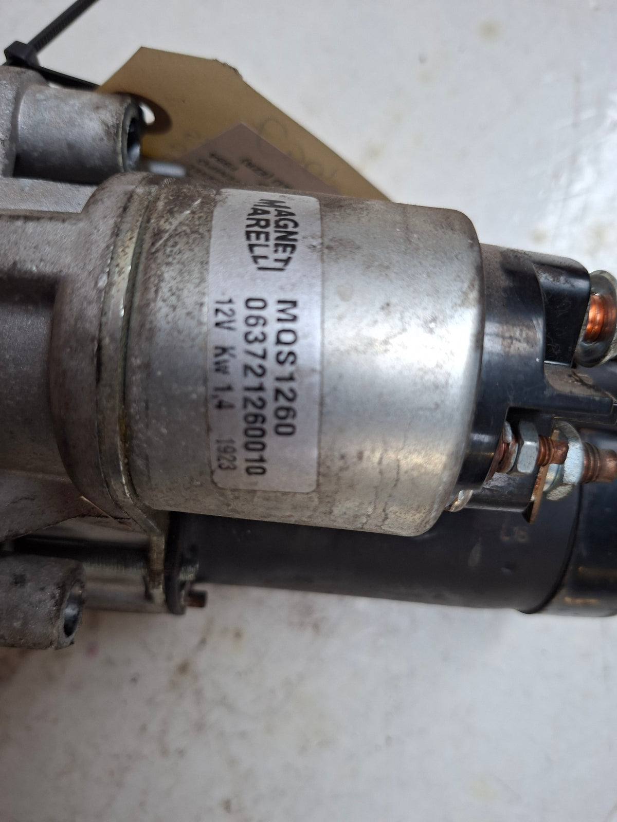 Originele starter van een Peugeot Partner B9 (OEM 5802 Y4 / 5802 FG / 5802 AZ), bouwjaar 2008⠋

