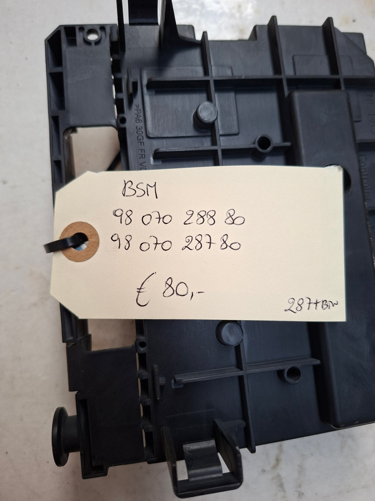 Originele BSM module van een Peugeot Partner B9 (OEM 98 070 288 80 / 98 070 287 80), bouwjaar 2008