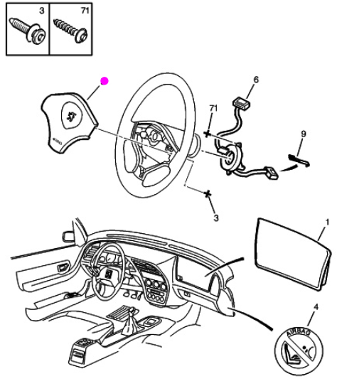 Airbag 306 (4112 CL)
