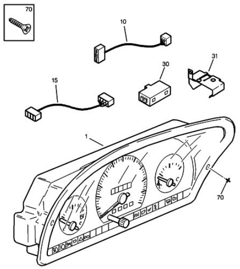 kilometer teller boxer 1 (6101 ZZ)