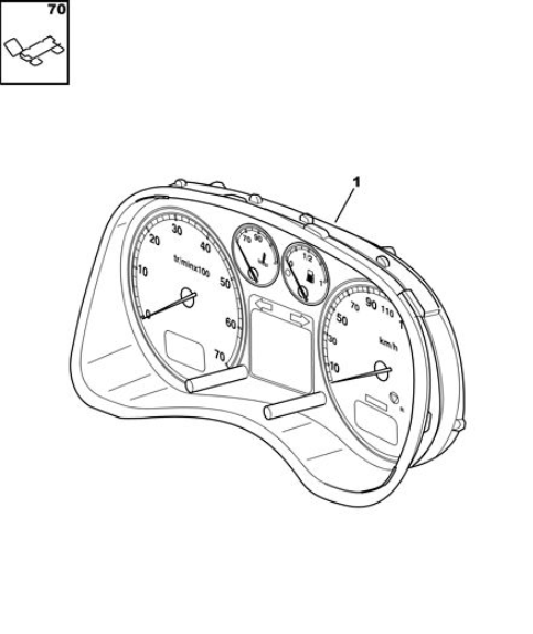 kilometerteller 307 (6103 G0)